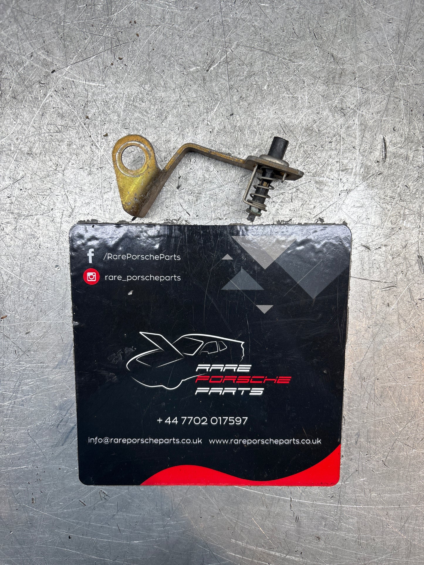 Porsche 924 944 handbrake switch with bracket 477711317 used LHD