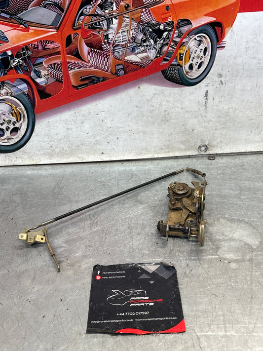 Porsche 911 / 912 Early Door Lock Left Side, used 90153105321