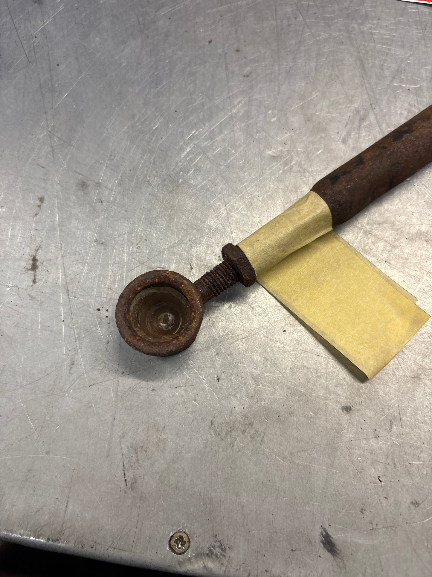 Porsche 924 dog leg gear shaft rod, used 477711154