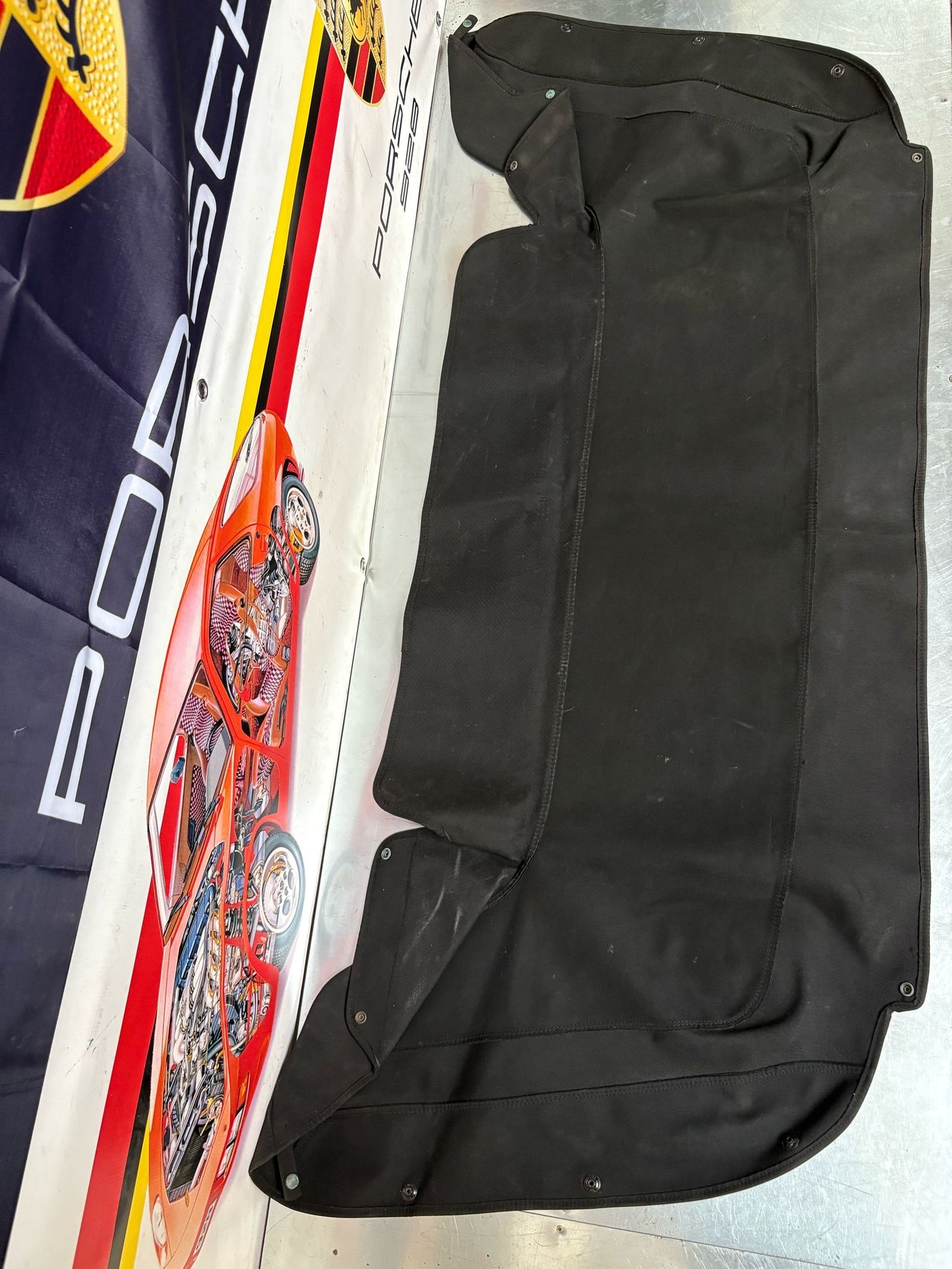 Porsche 944 convertible cabrio tonneau cover, used 94156102310