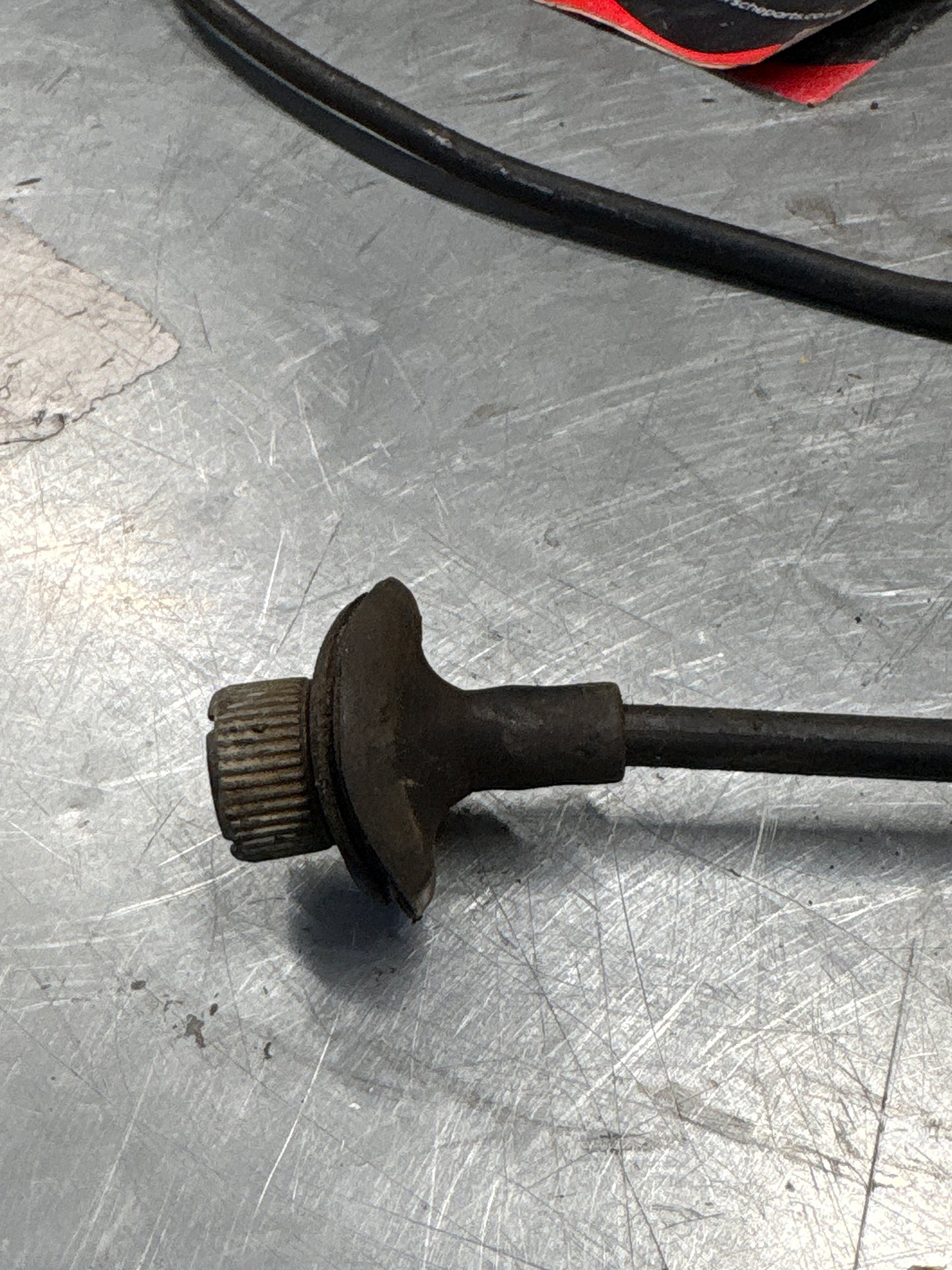 Porsche 924 early 944 LHD Speedo cable, 142957801C used