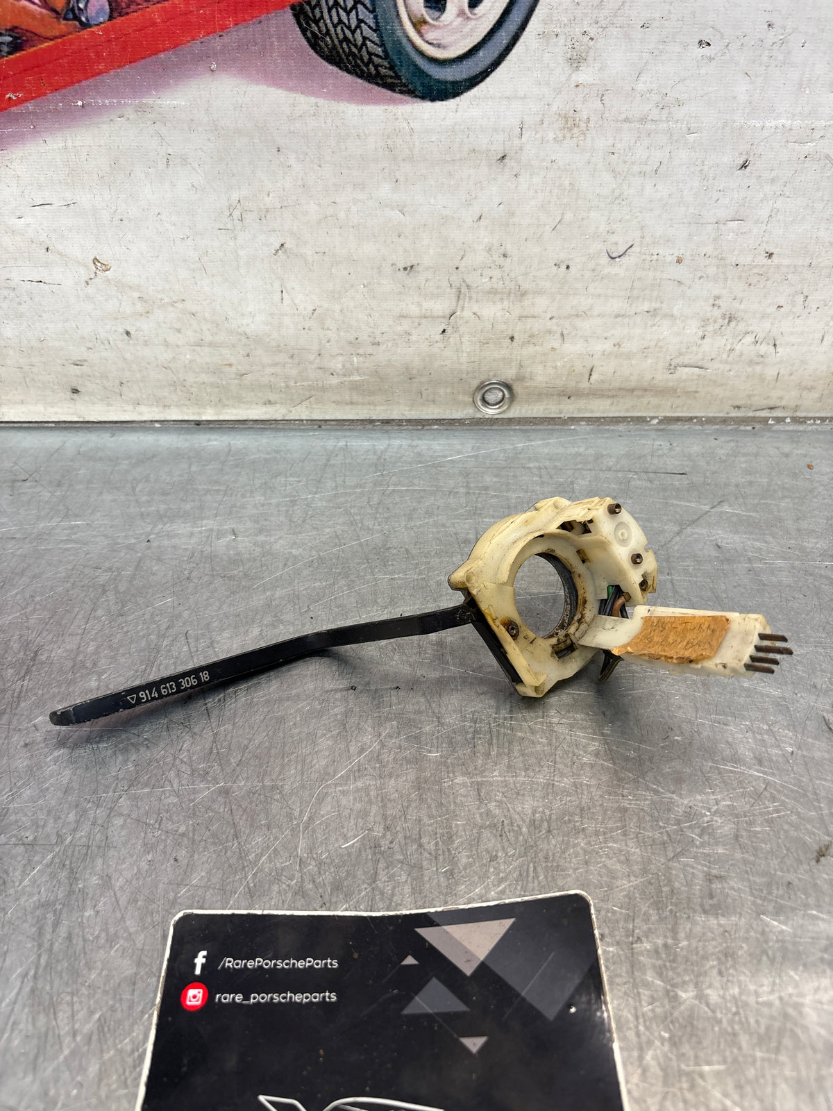Porsche 914 steering coloumn switch assembly, used 91461330618