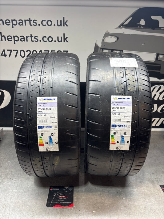 2x Michelin Pilot Sport Cup 2 R 255/35 ZR20, new, 2021