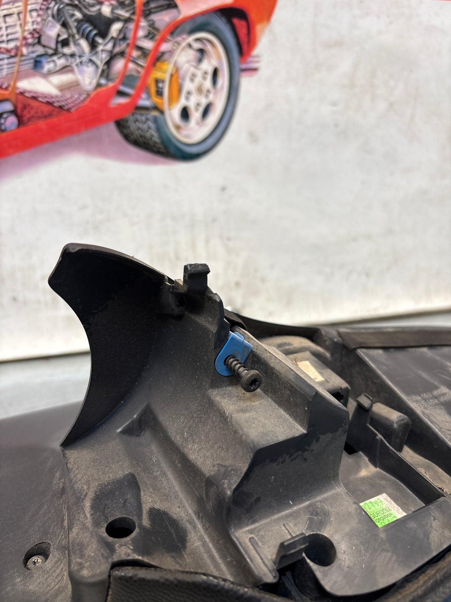 Porsche Boxster 986 dashboard cluster trim,black used 98655205500 / 98655205501