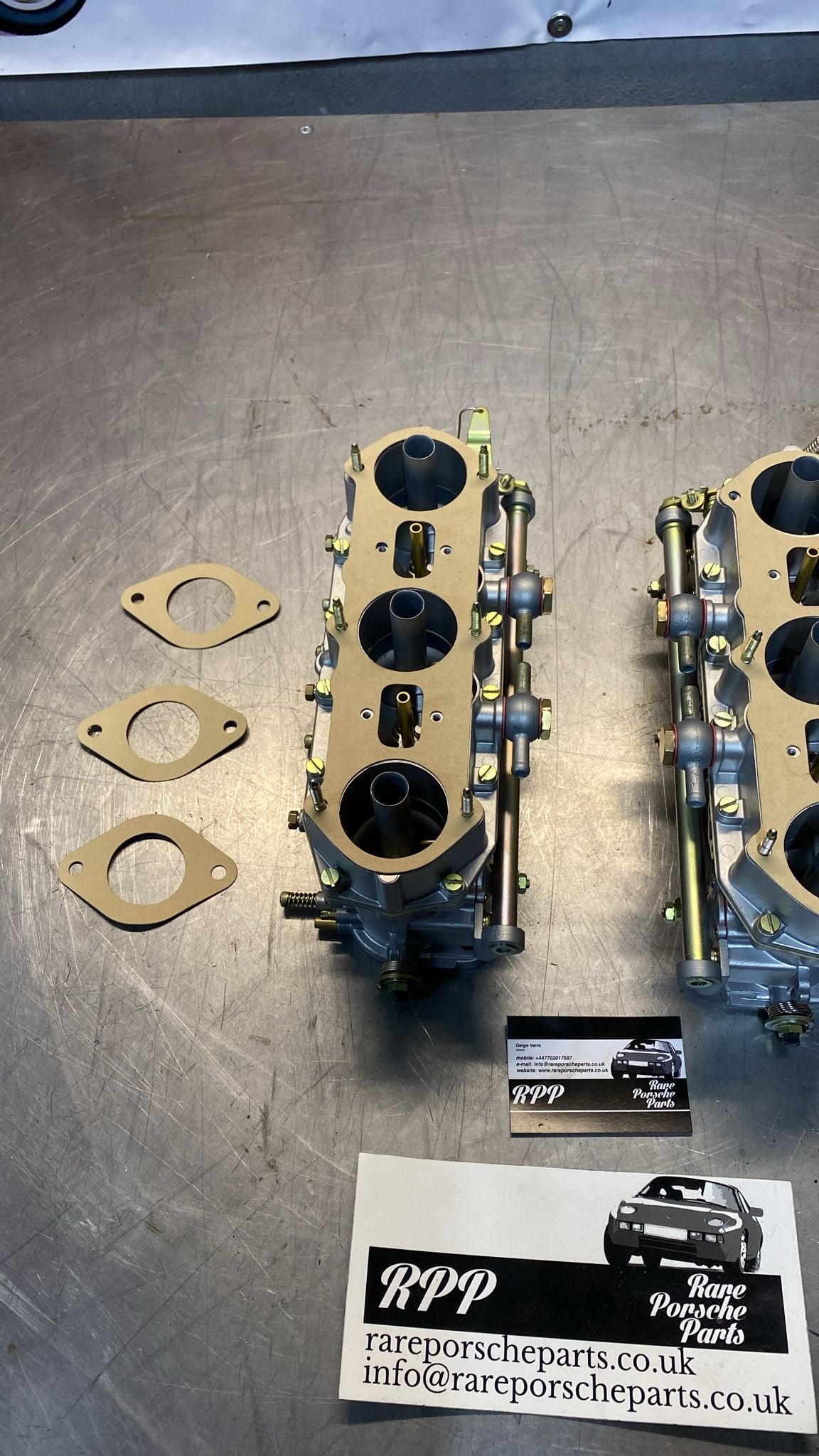 Porsche 911 Zenith 40 Tin Completely rebuilt carburetors