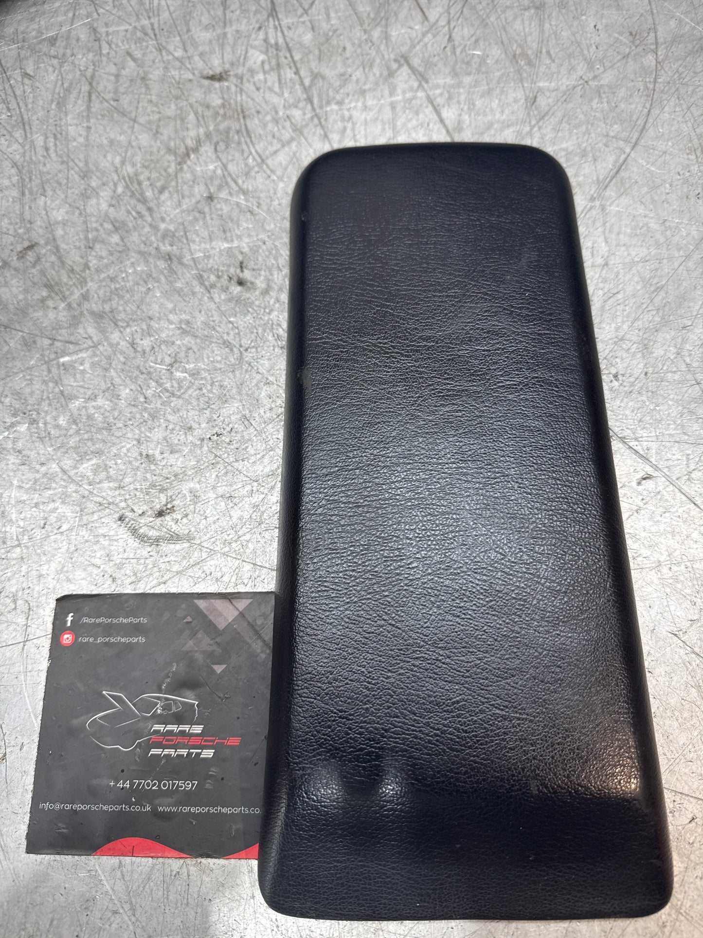 Porsche 944 86-92 arm rest top cover cobalt blue 94555206300 used RHD