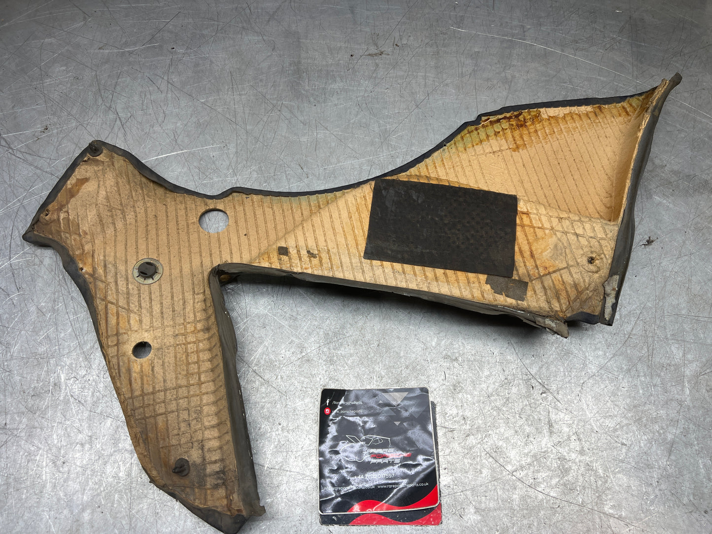 Porsche 944 blue rear interior C Post trims/cards. Quarter panel trim used really good condition 944555021 944555022