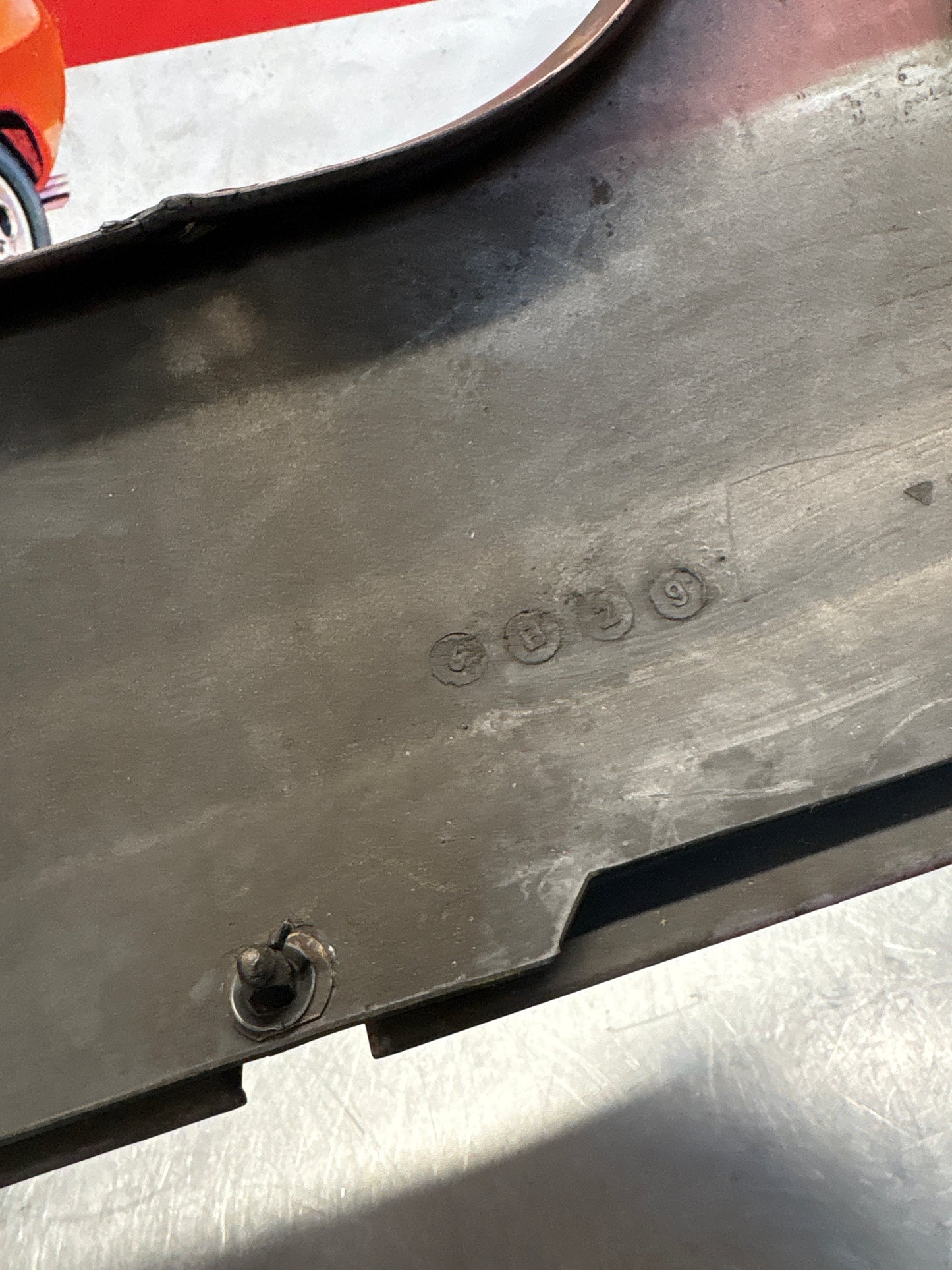 Porsche 928 S4 right sill cover, used 92855908602