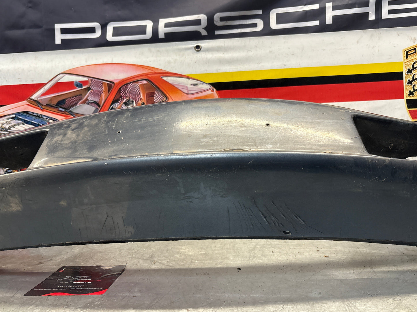 Porsche 928 front bumper cover panel, used 92850501306