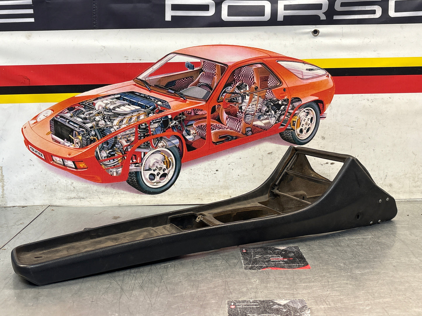 Porsche 944 centre console black 94455205100 used