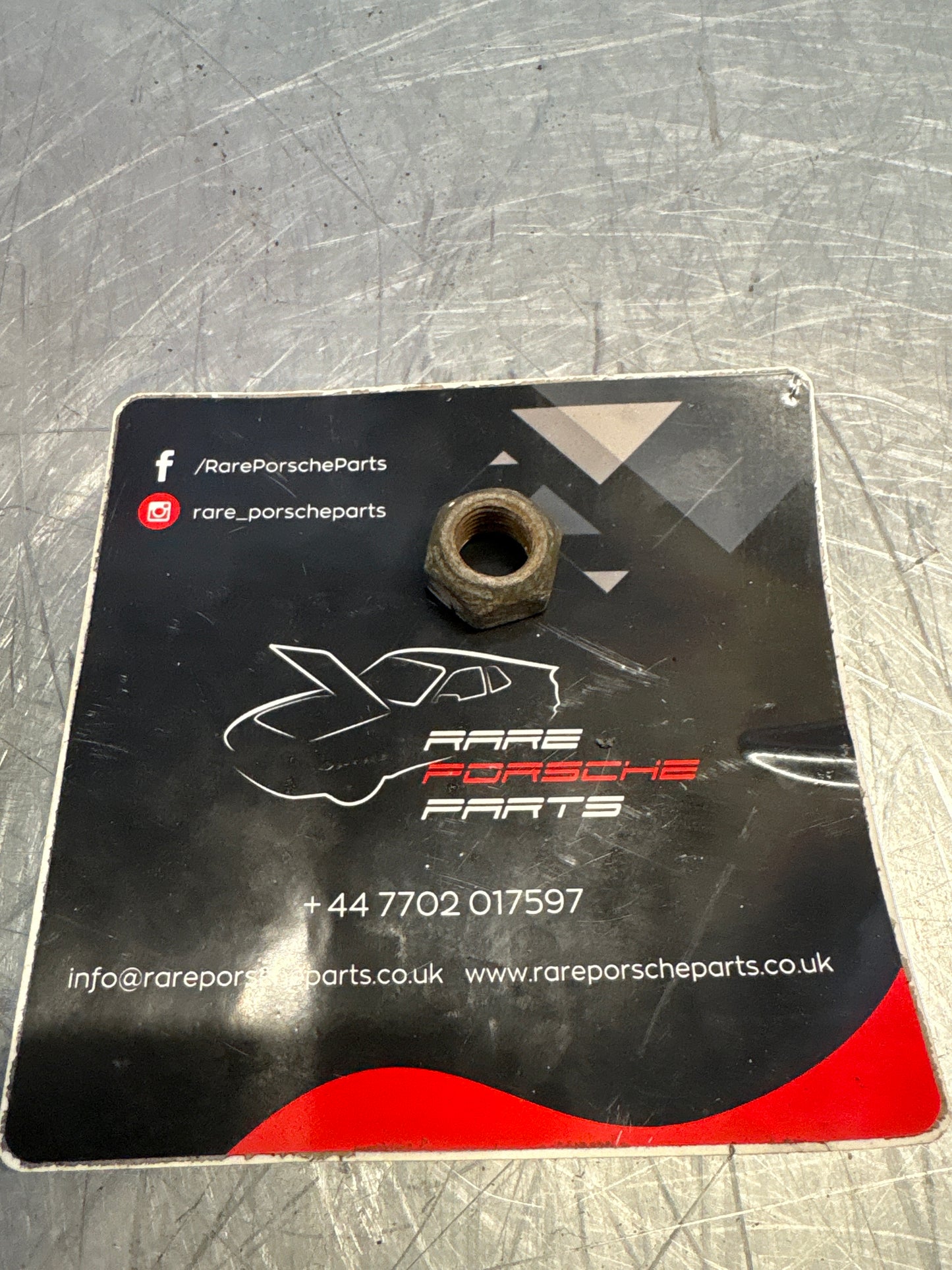 Porsche 924 lock nut, used N0221501