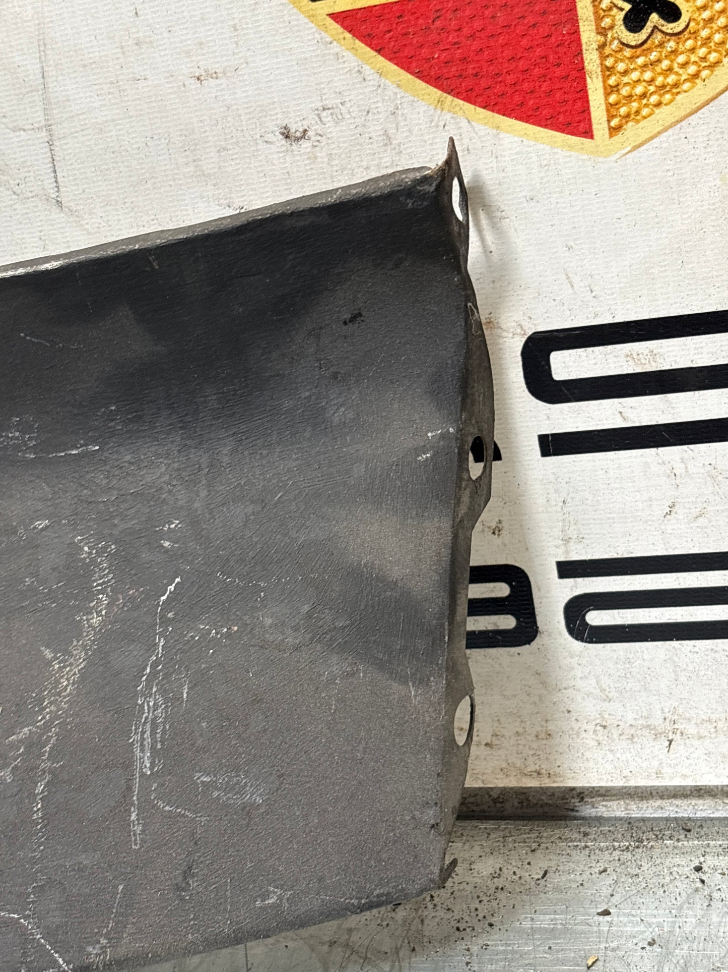 Porsche 924 Lower front valance, used, 94450303501 very nice condition