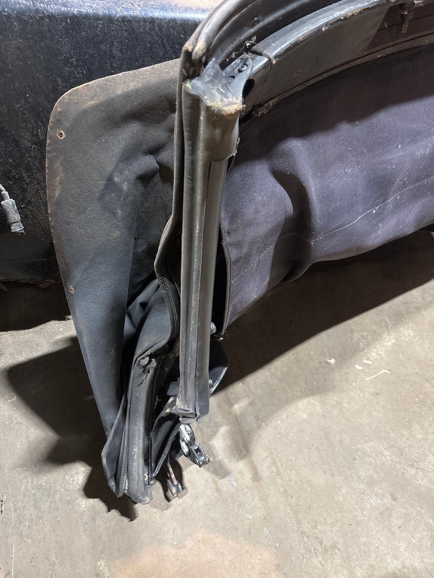 Porsche 944 convertible, cabrio soft top, spares or repair