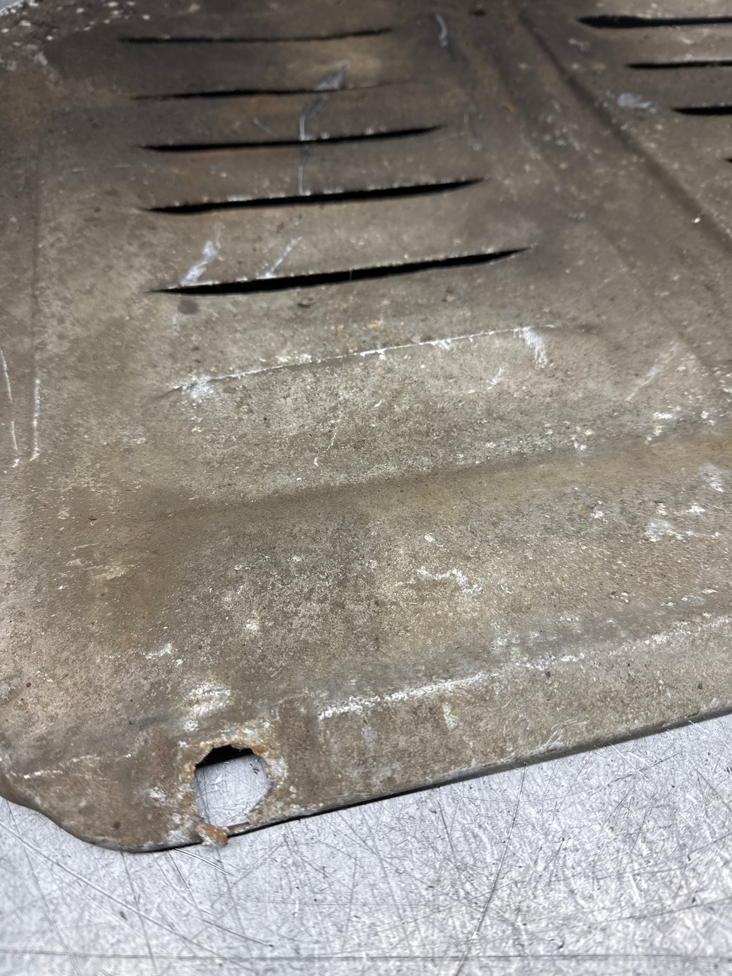 Porsche 944 engine tray / belly pan / undertray used. Aluminium. 94434116103