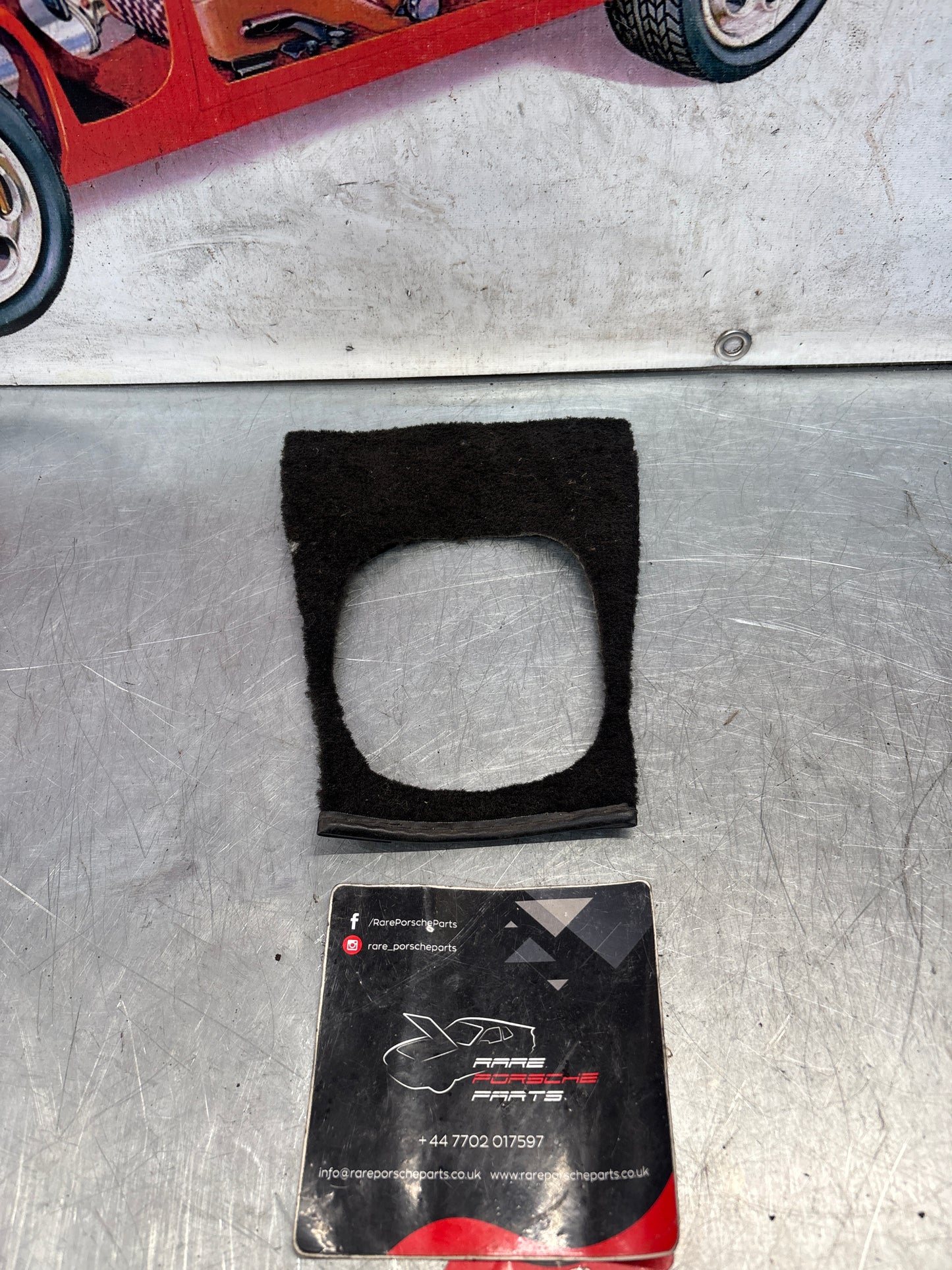 Porsche 924 80-85 / 944 82-85 centre console carpet centre trim black 477863749 used