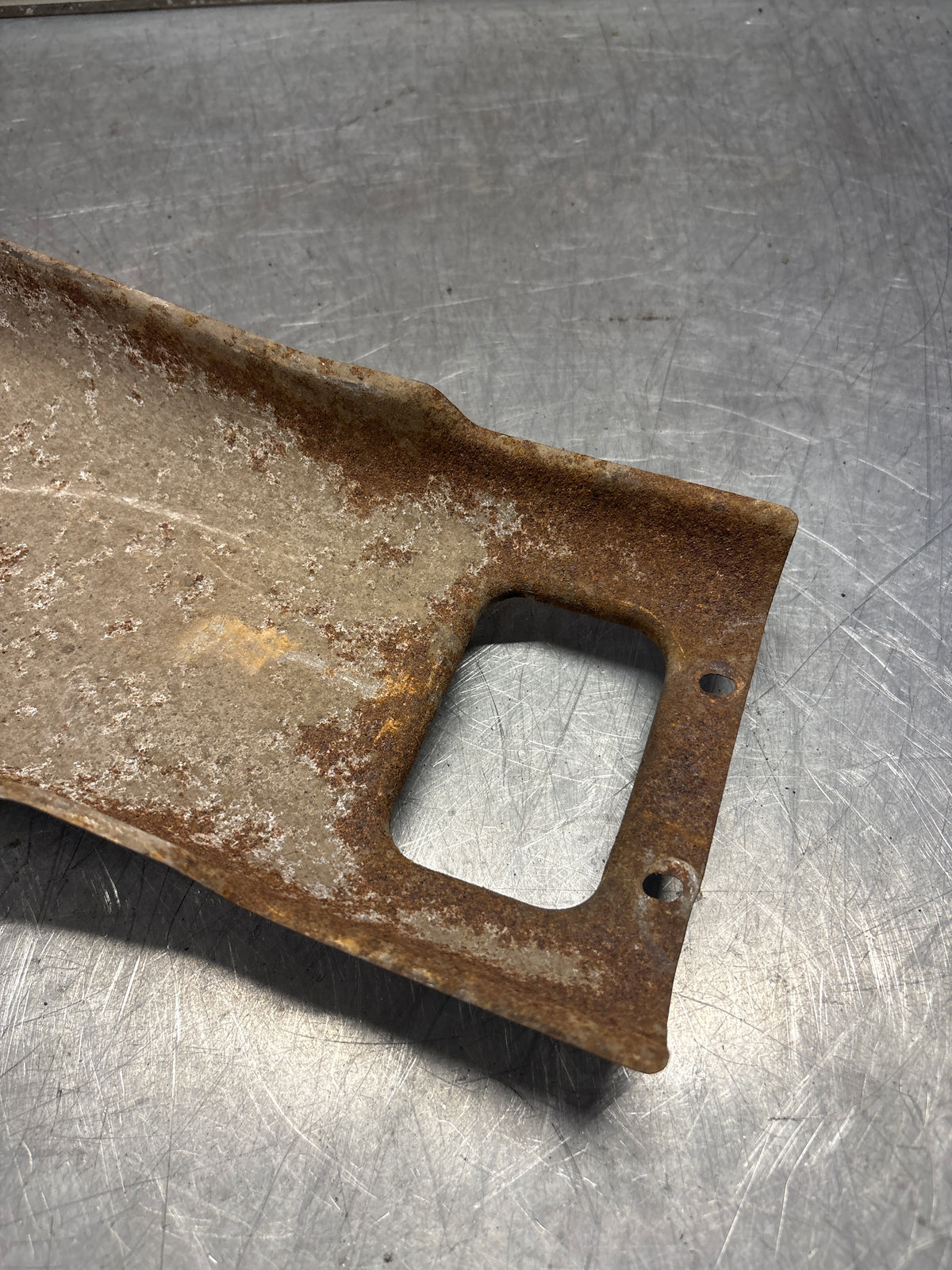 Porsche 928 heat protection plate, later type 92850449101, used