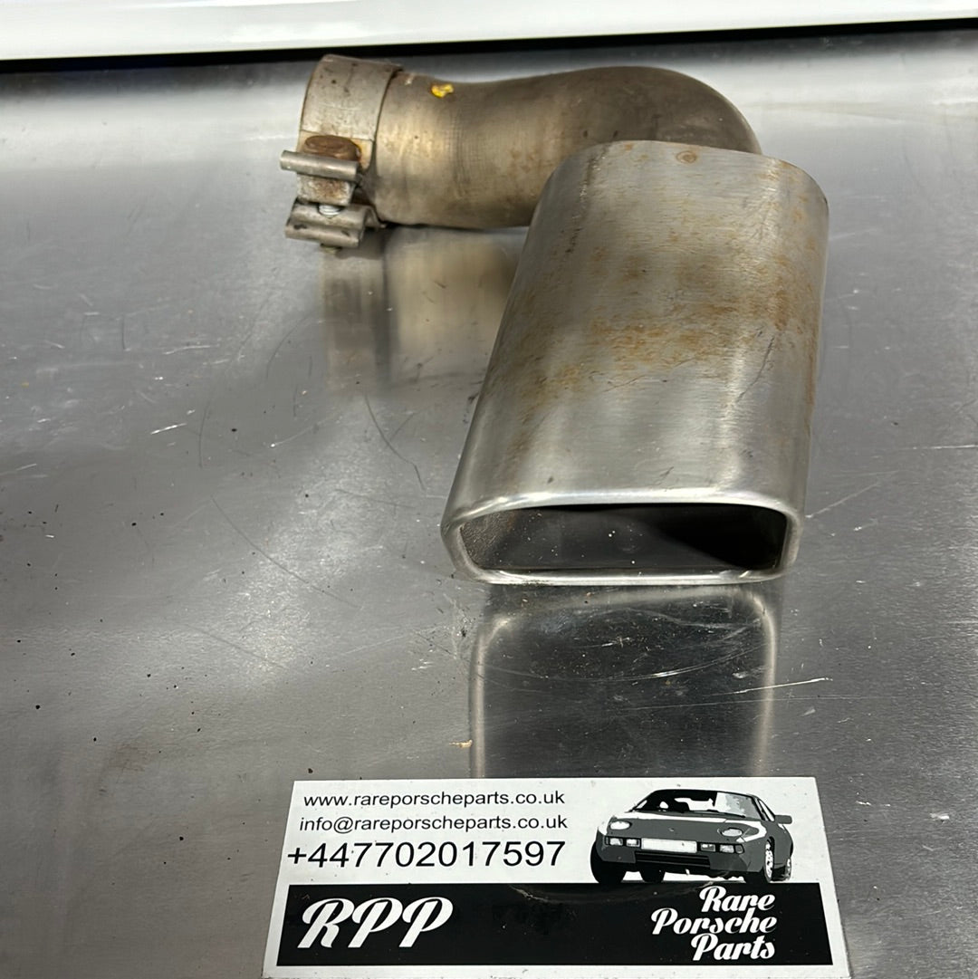 Porsche Cayenne E3 tailpipe, exhaust tip 9Y0253826D, used