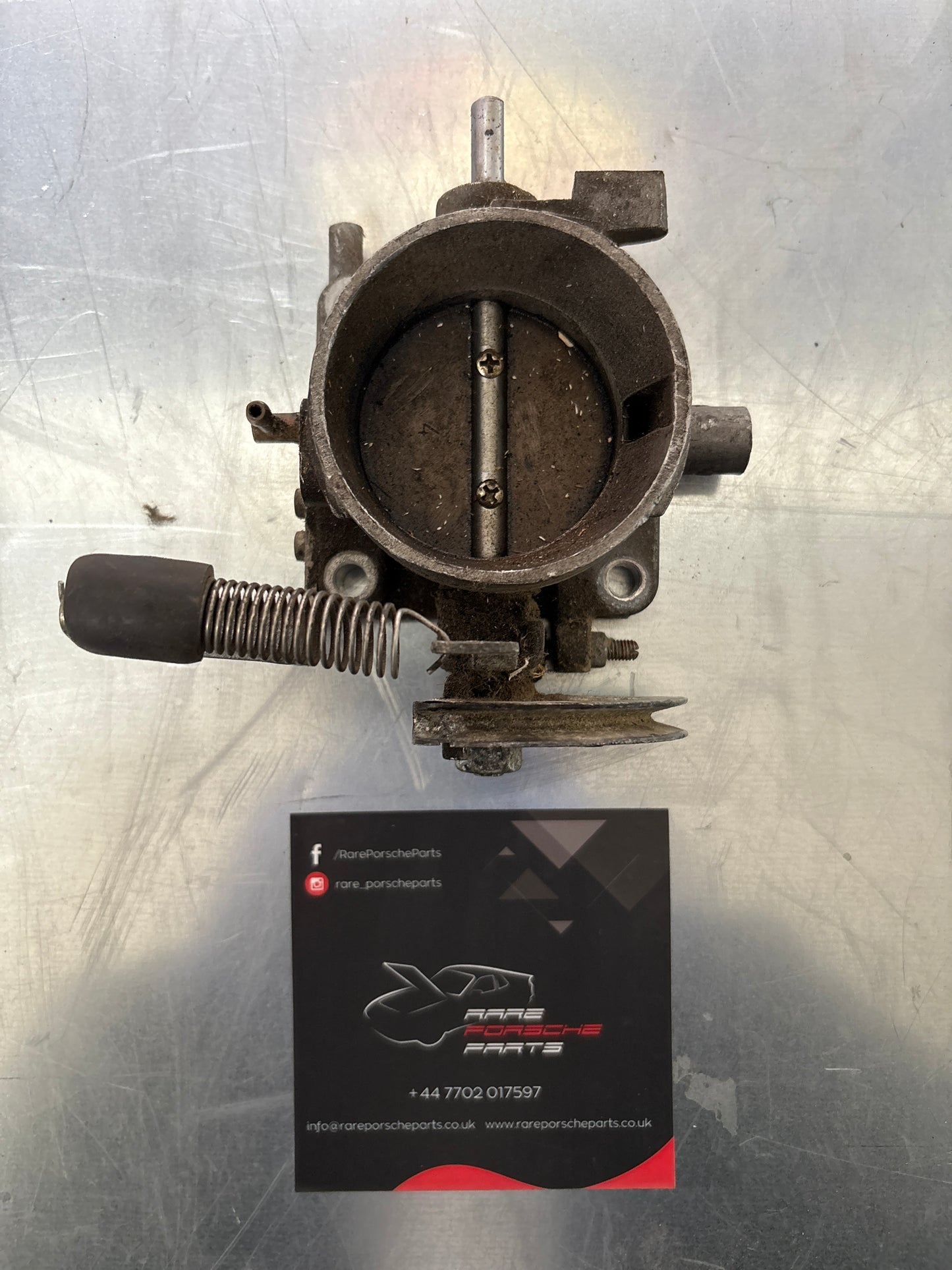 Porsche 944 Turbo Throttle Body Butterfly Valve 951110530R, used