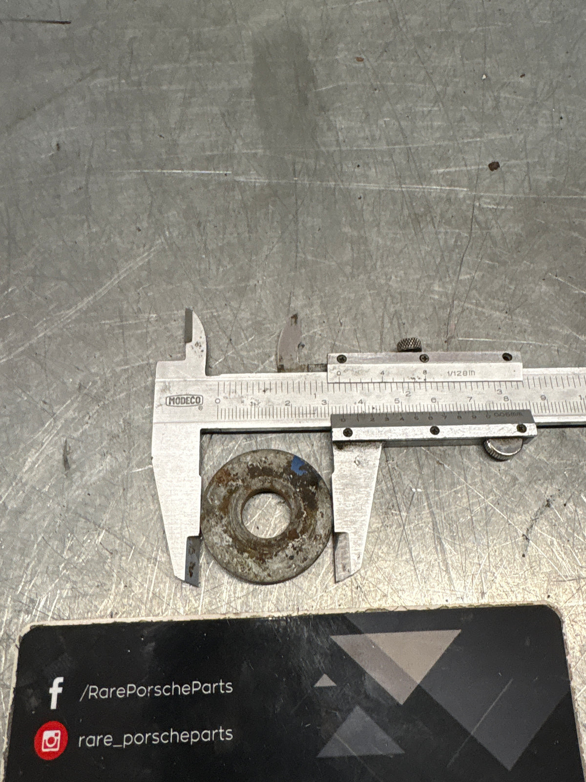 Porsche 914 engine carrier mount plate used 90002500804