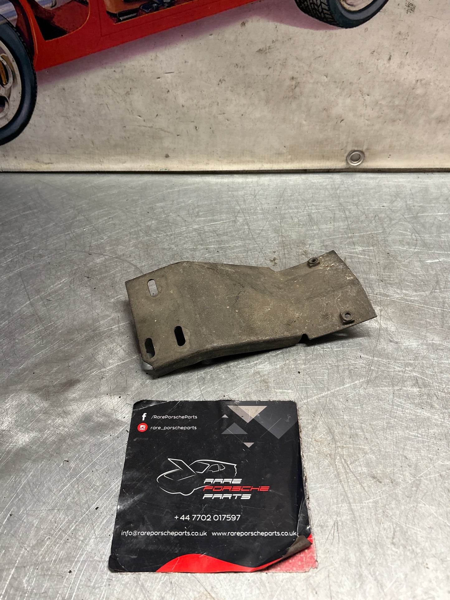 Porsche 924 Turbo air filter housing support, 477809085, used