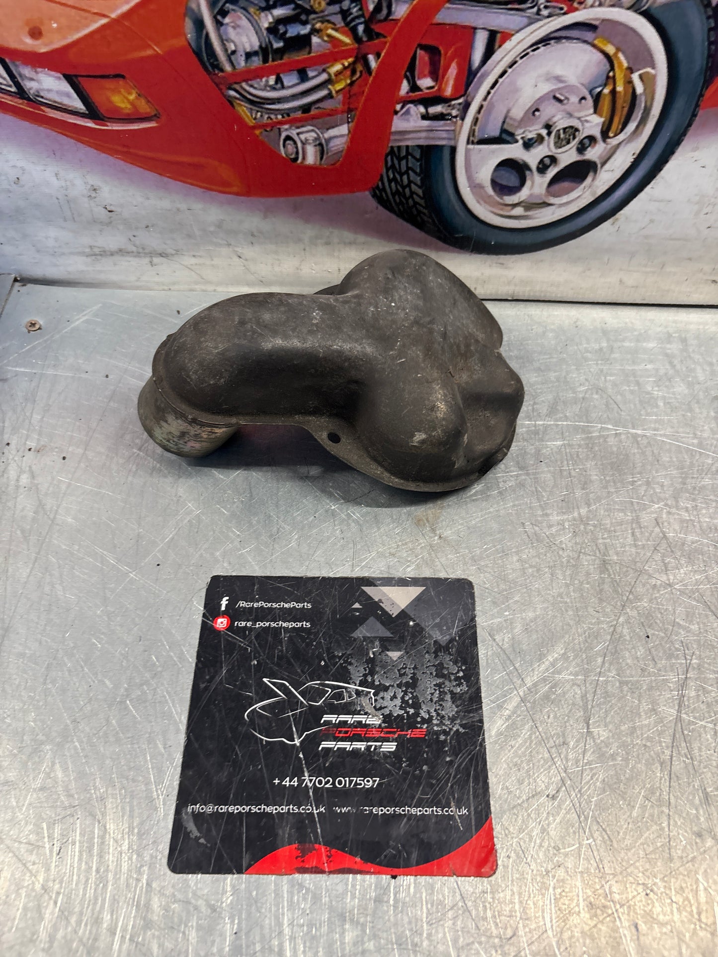 Porsche 924 2.0 alternator cooling shroud duct 046903187A used