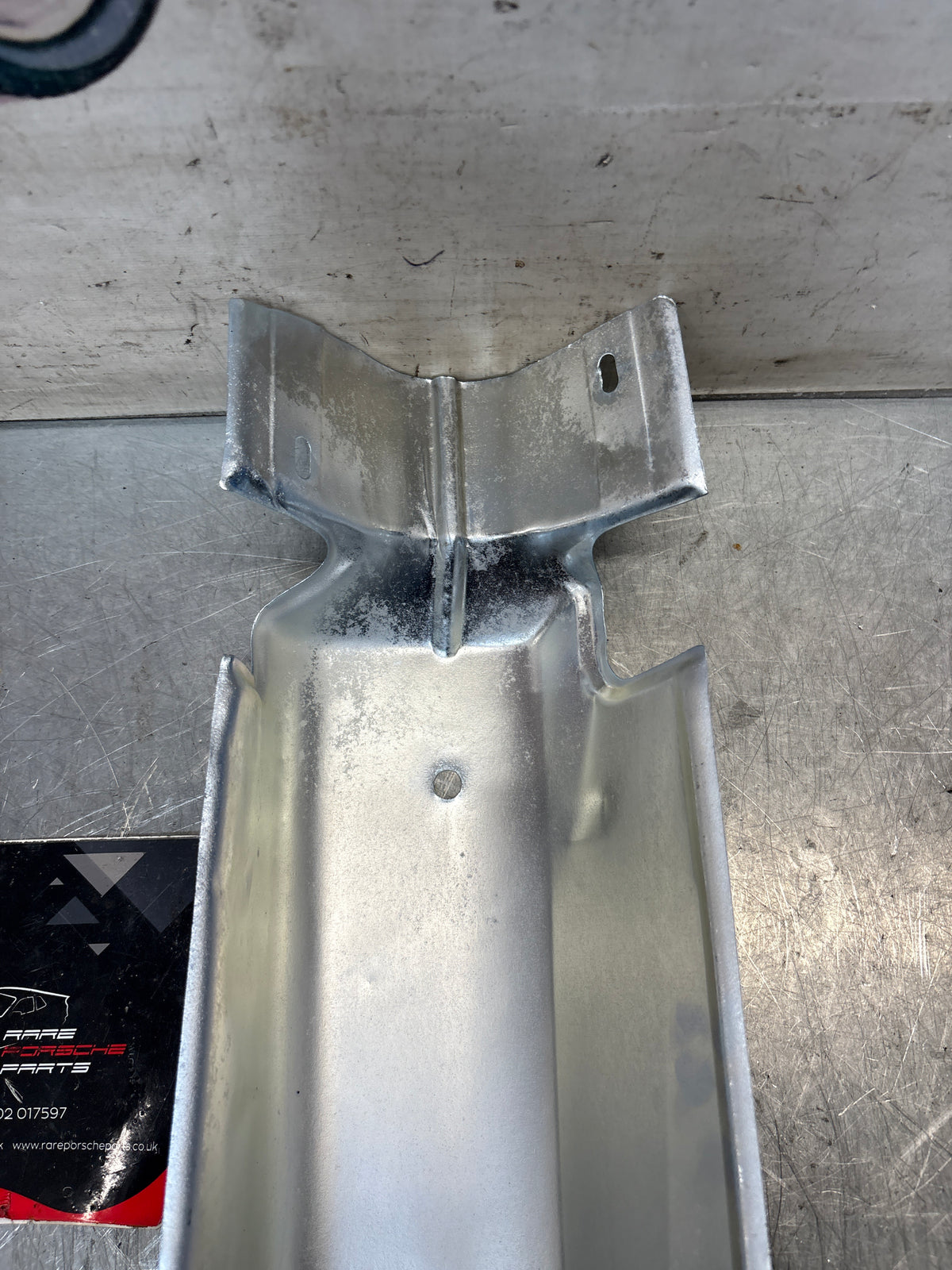 Porsche 924 (from 82) 924S 944 heat shield, middle section, 95150486900, refurbished 