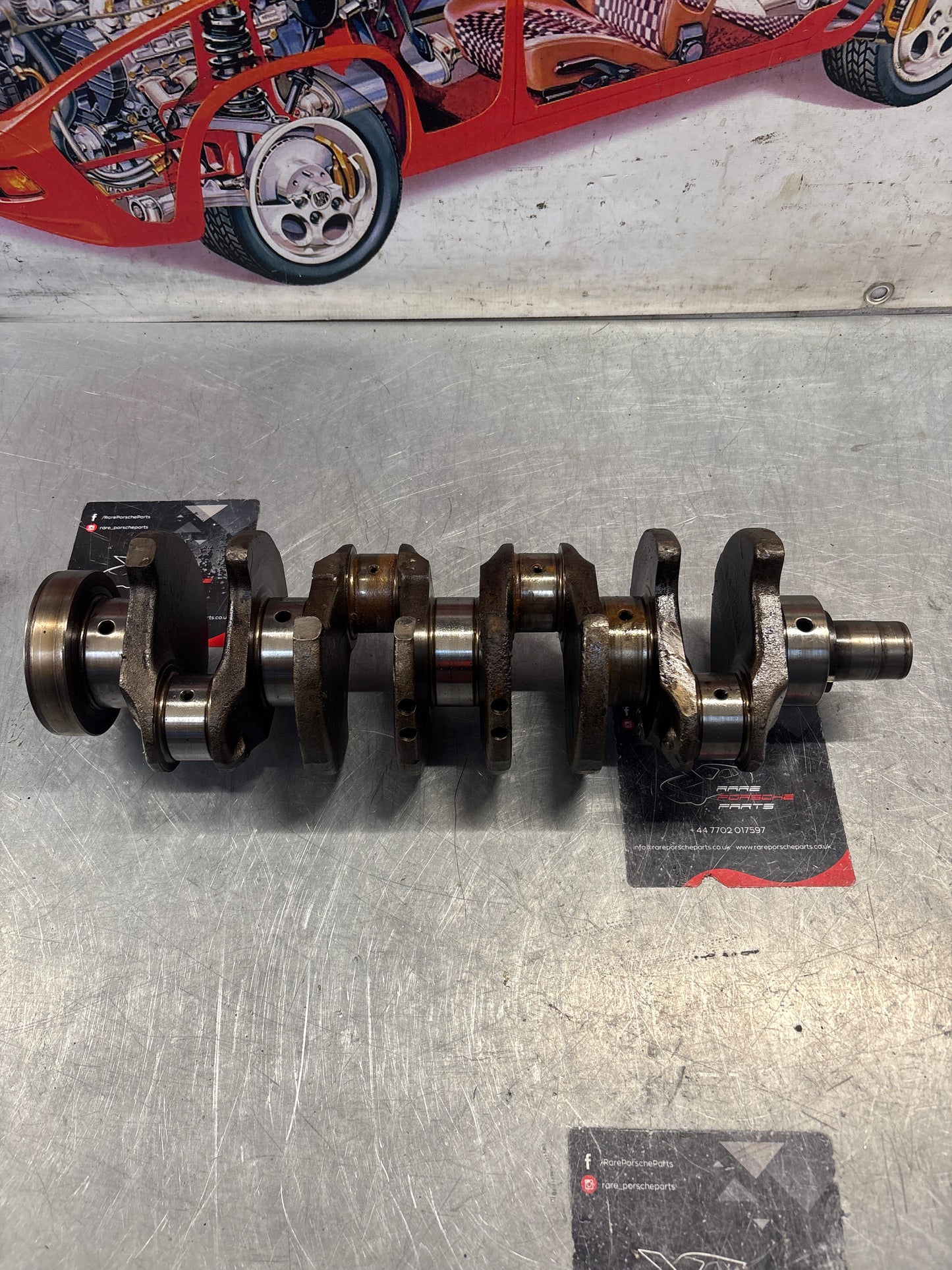 Porsche 924 2.0L used condition crankshaft 046105021A