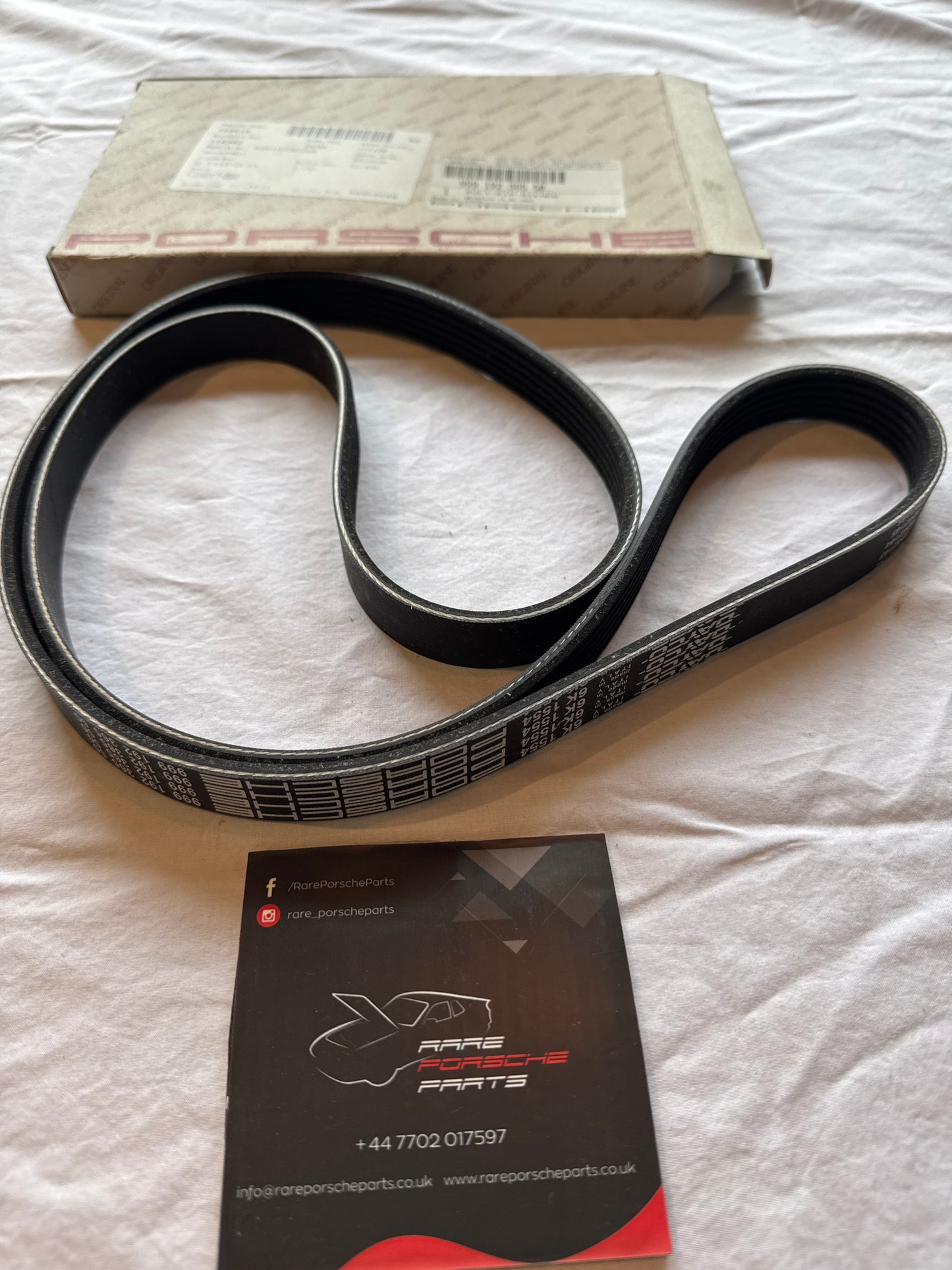 Porsche 964 Turbo Air con Belt 99919236550 NOS