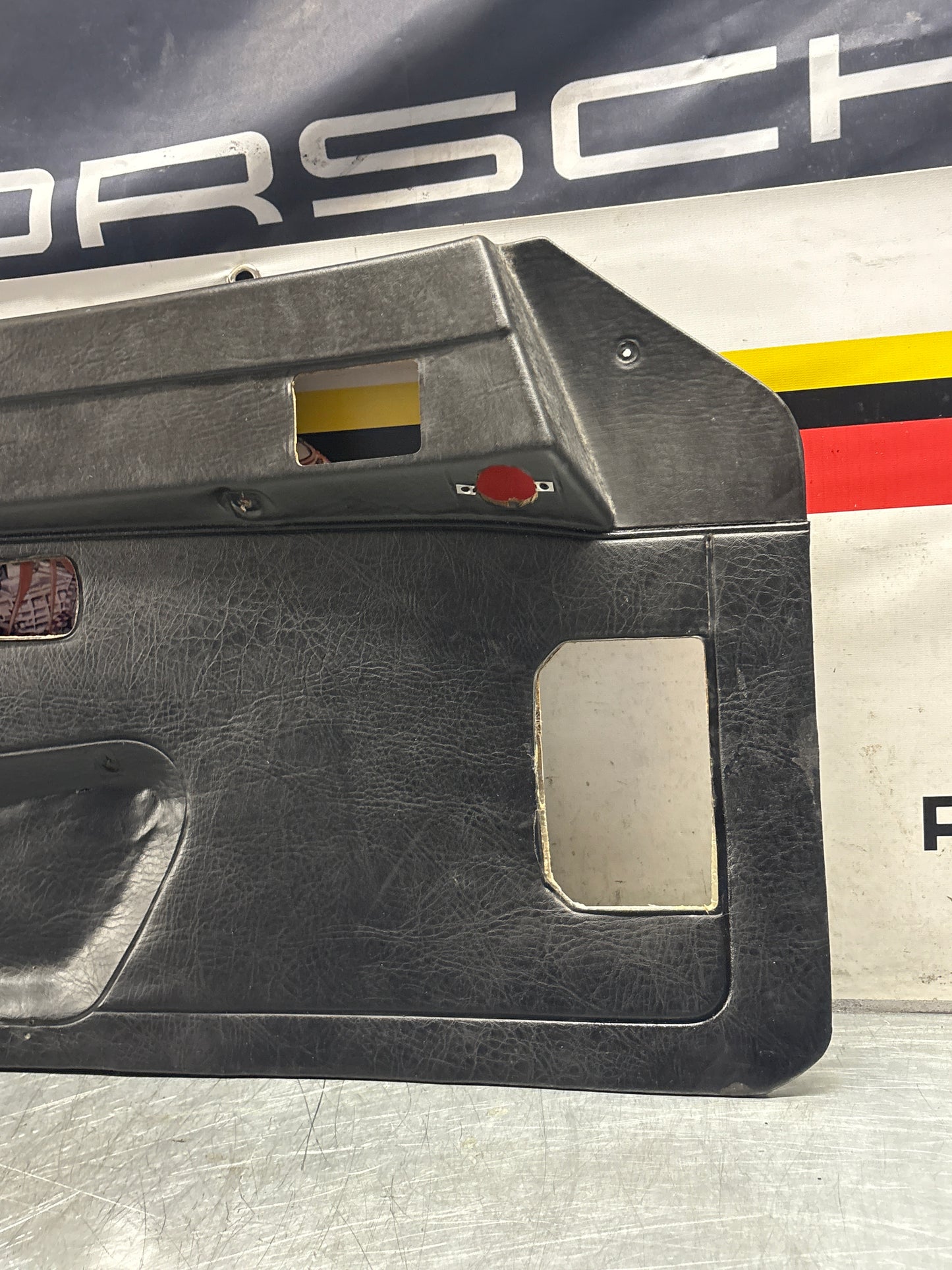 Porsche 924 / 944 left electric door card, LHD, used 477867011