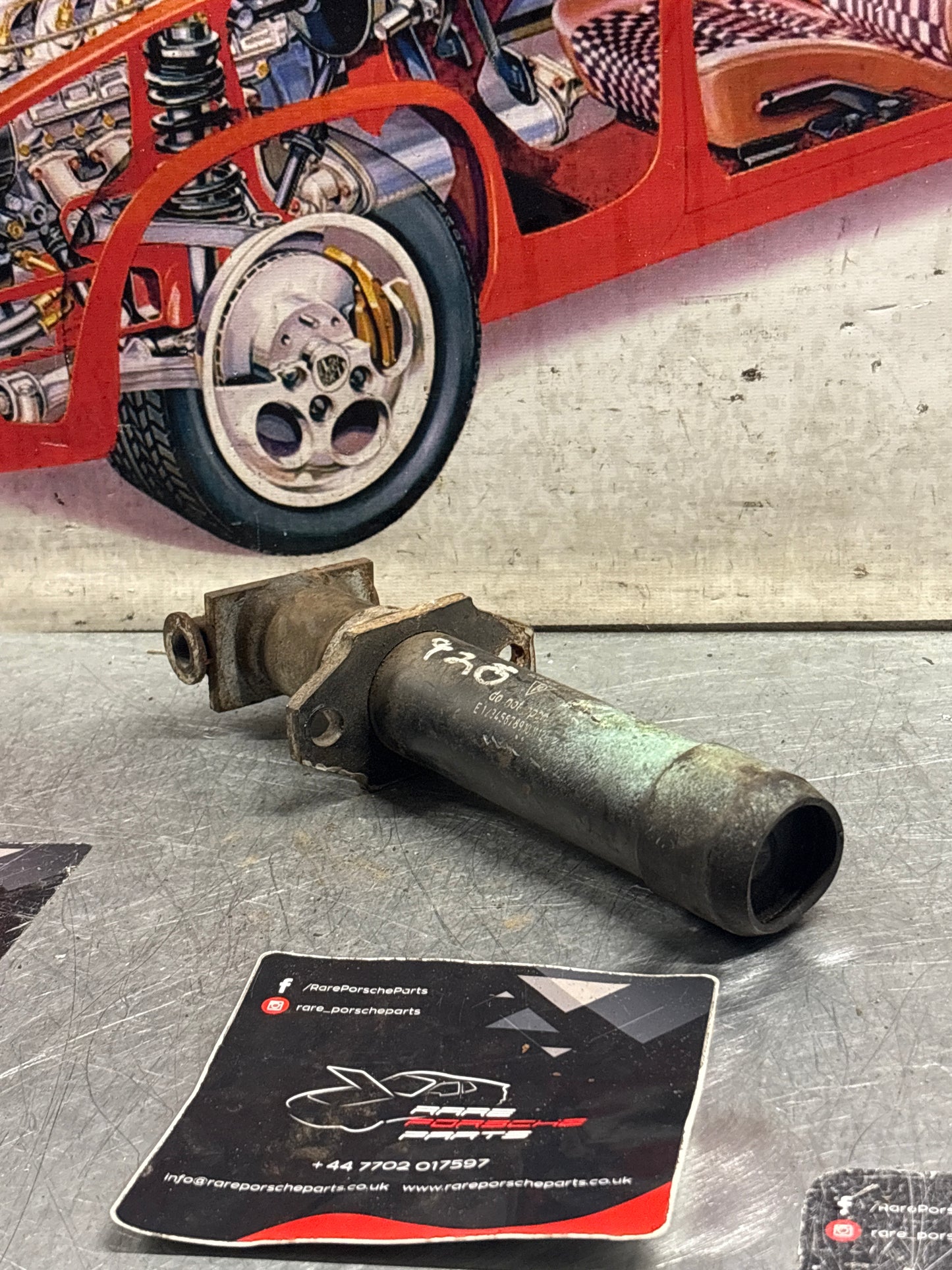 Porsche 928 bumper impact absorber, used 92850501503