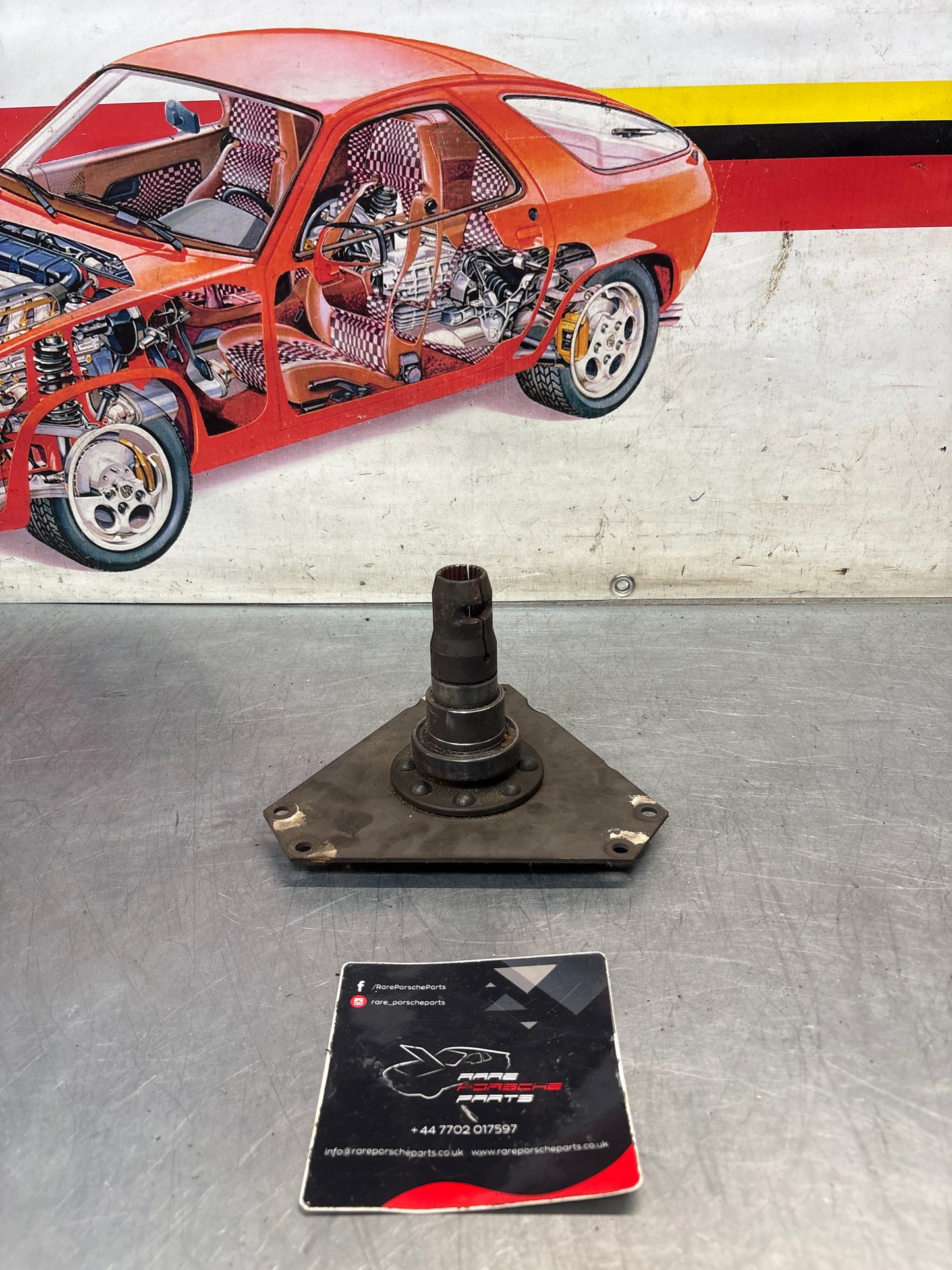 Porsche 928 S4 / GT / GTS 1987-95 4 speed automatic double plate flange disc, used 92211610101