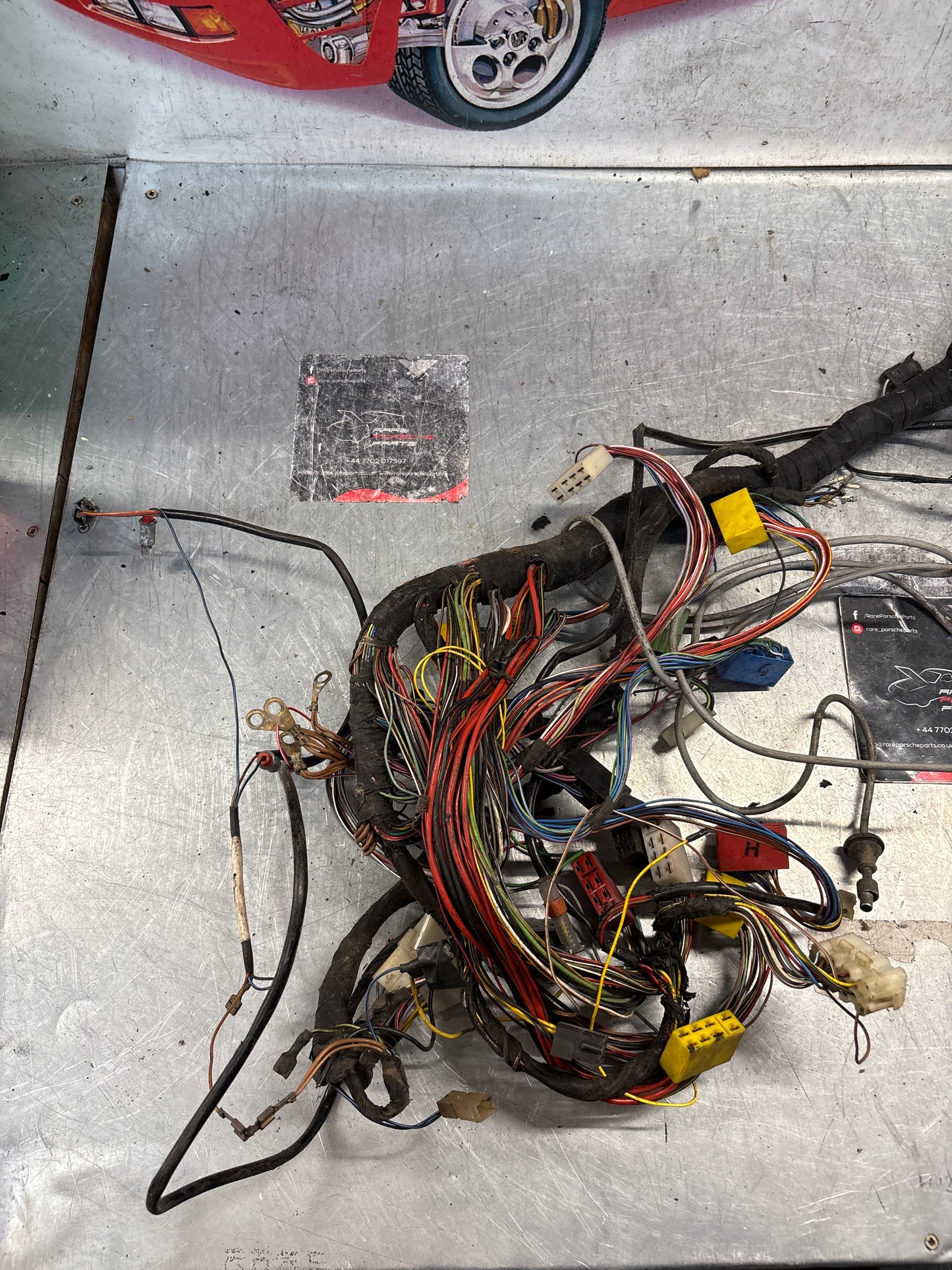 Porsche 928 1982/83 interior wiring loom, 92861200320, spares or repair