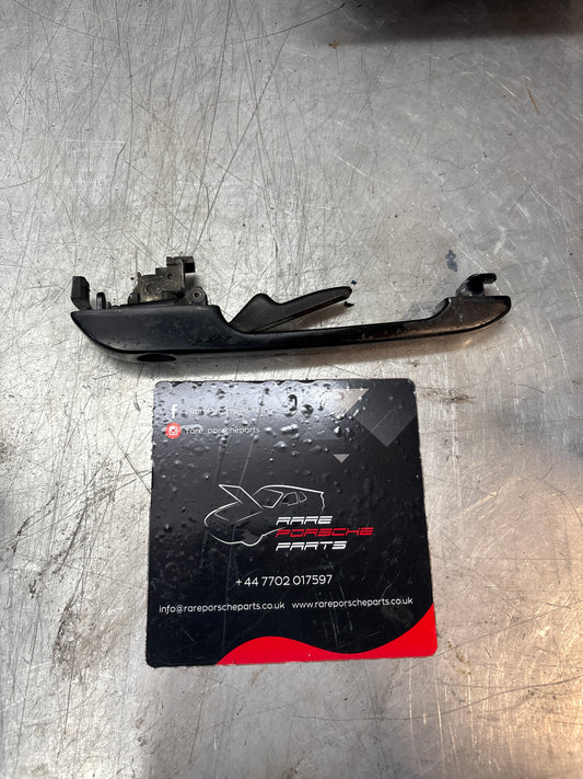 Porsche 944 scripted right door handle, used 94453706200