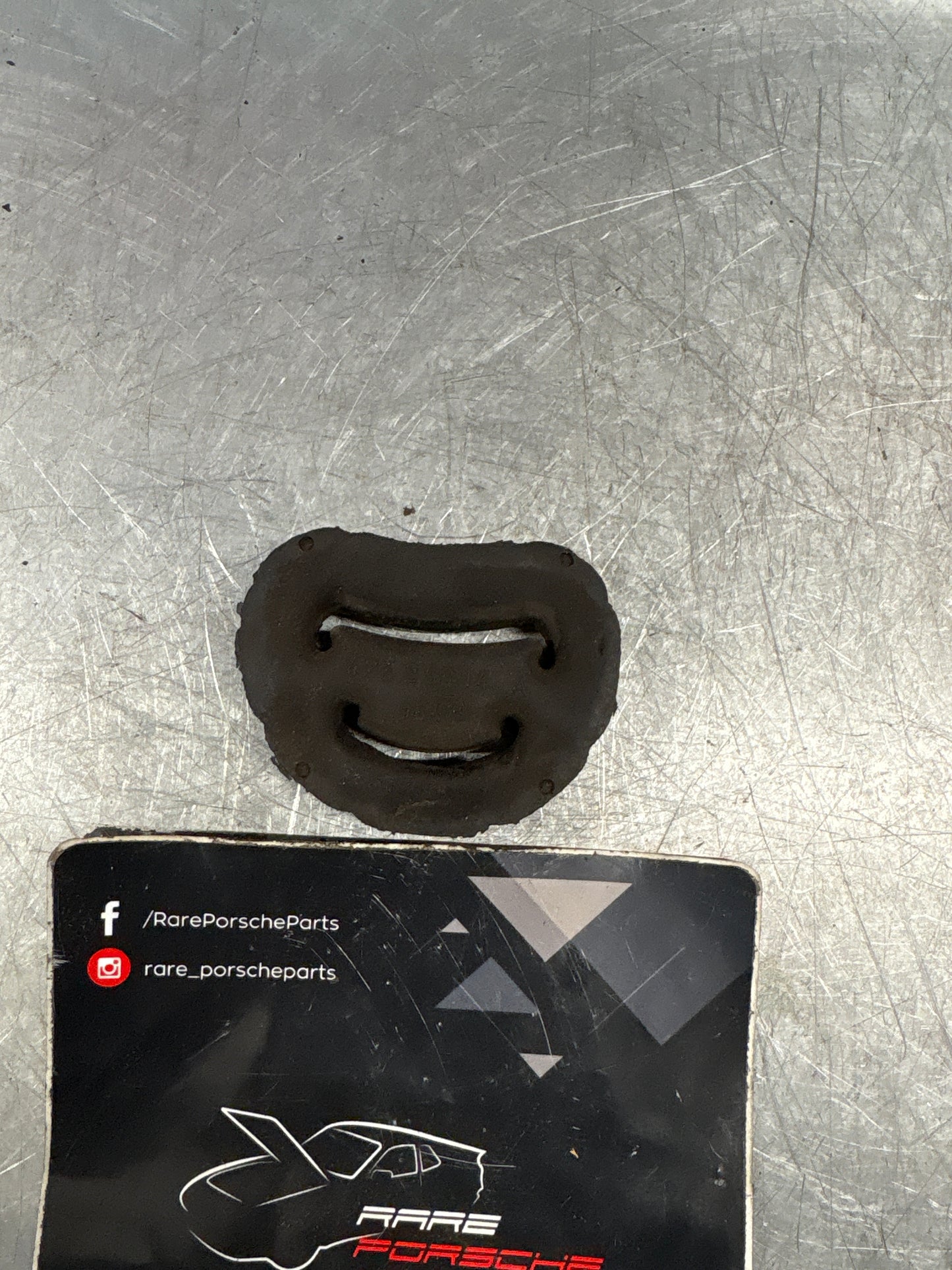 Porsche 924 / early 944 exhaust bracket rubber mount, used 477253140A