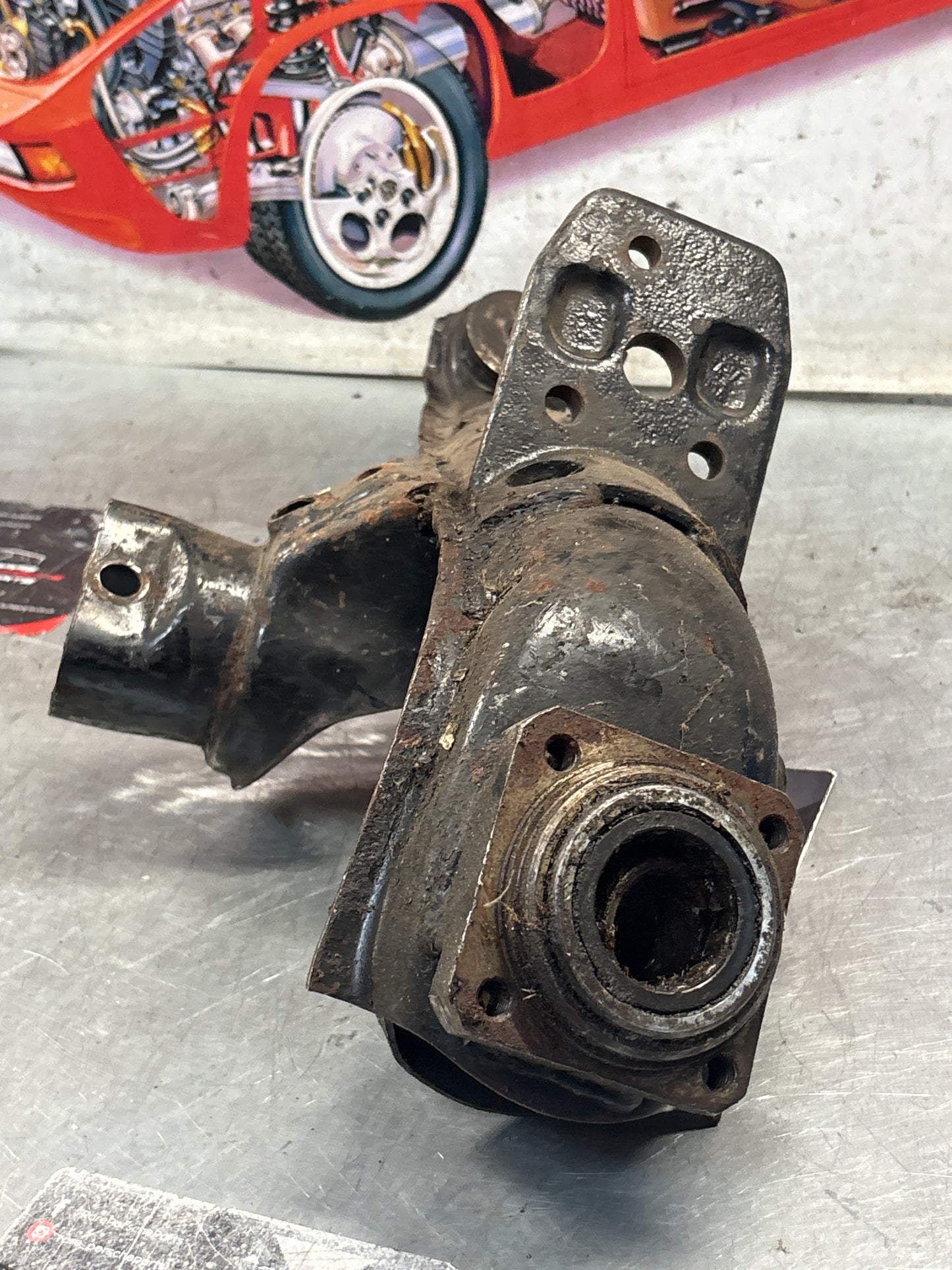 Porsche 924 944  -85.5 Rear left trailing arm, used 94433102100