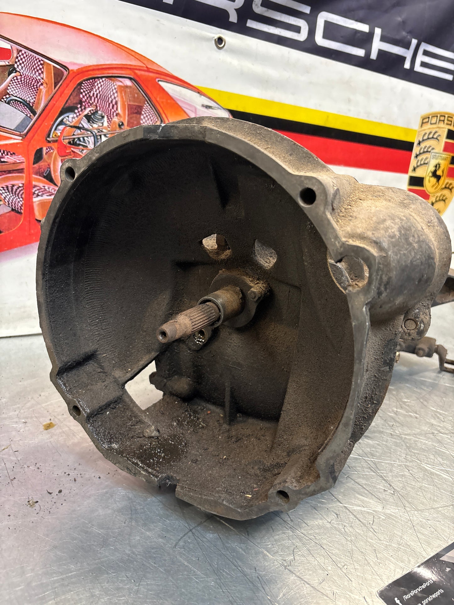 Porsche 914 transmission, used, for spares or repair unknown condition HA0051114
