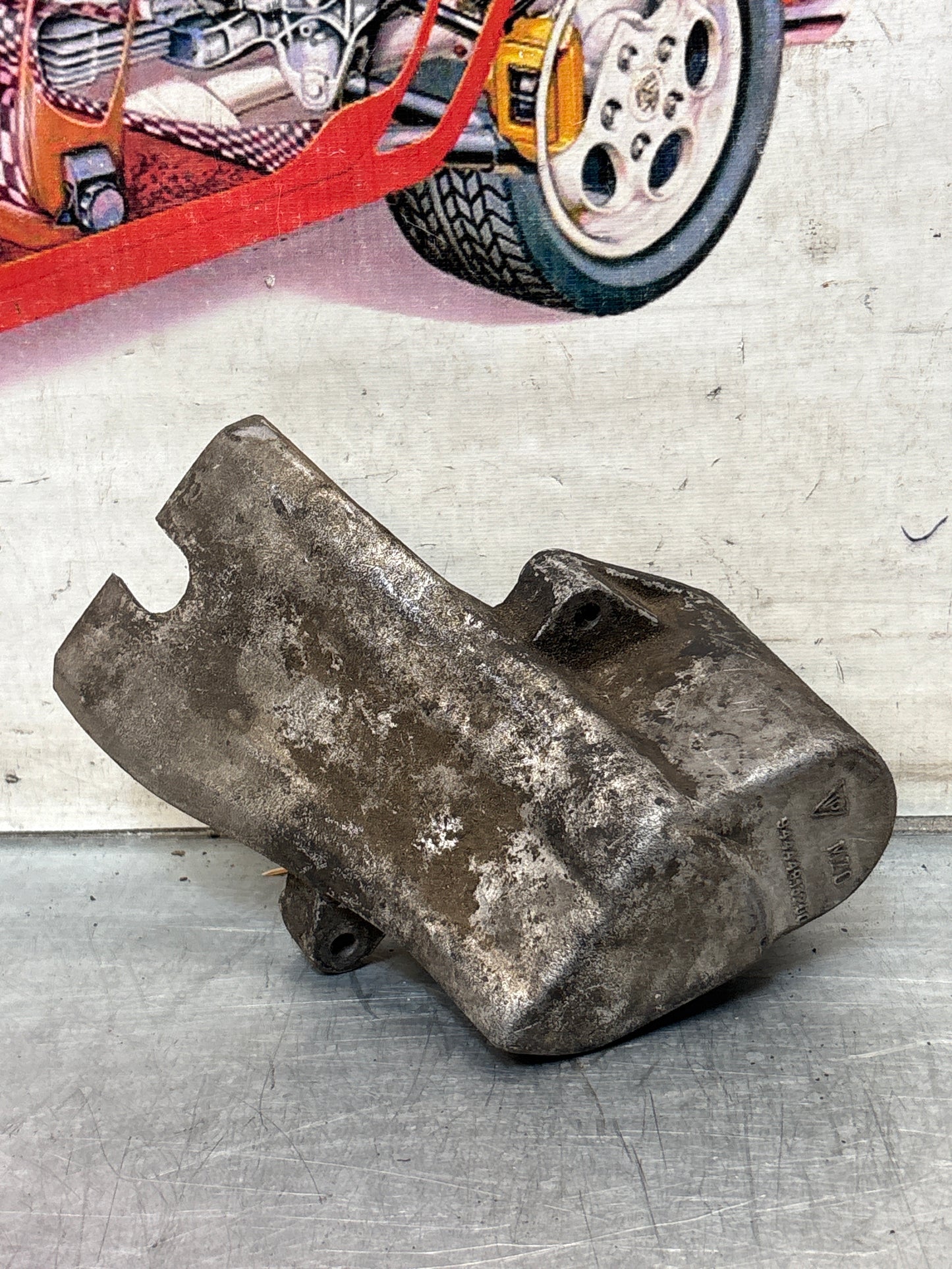 Porsche 944 transmission end cap piece, used 94444913200