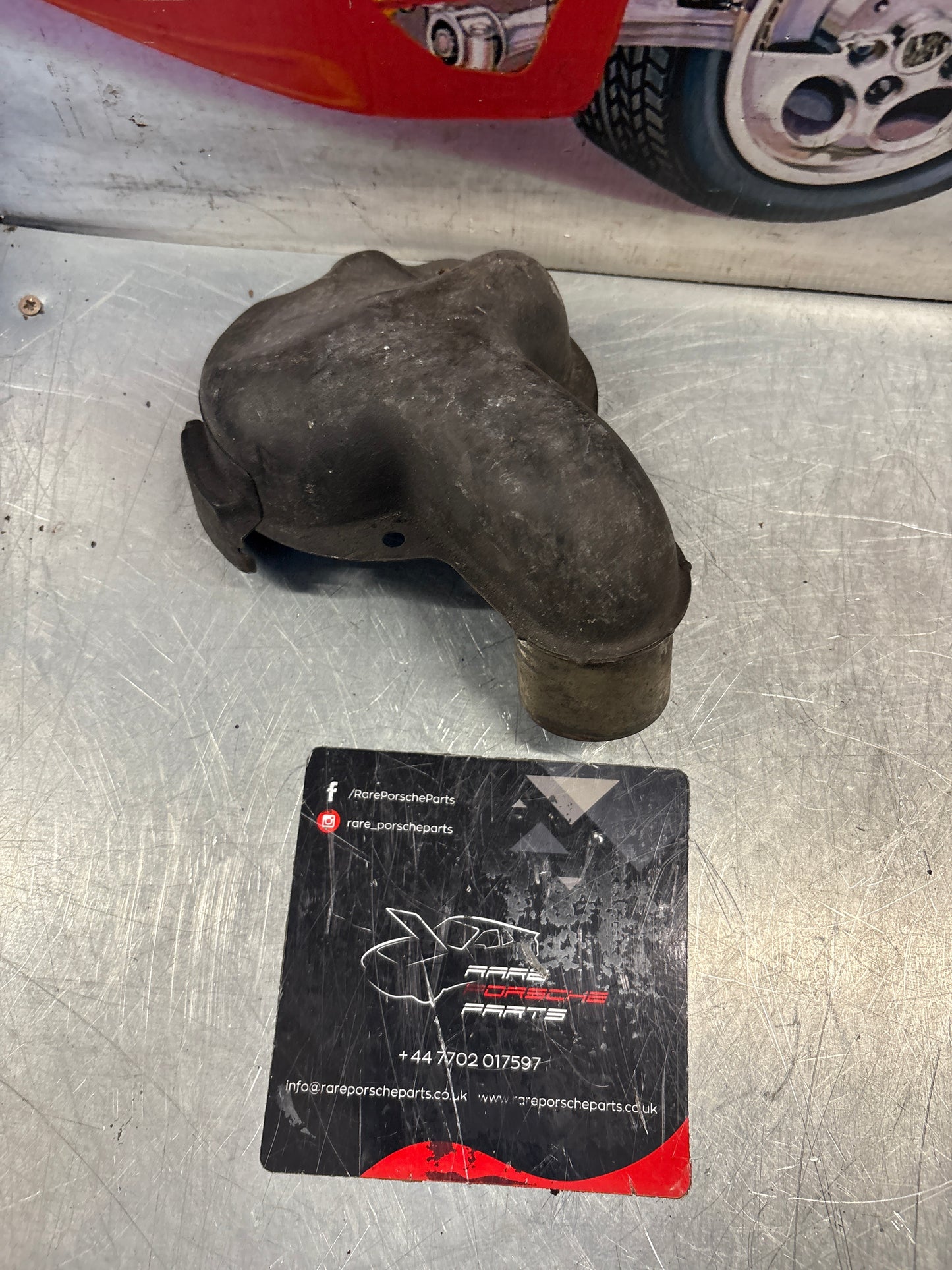 Porsche 924 2.0 alternator cooling shroud duct 046903187A used