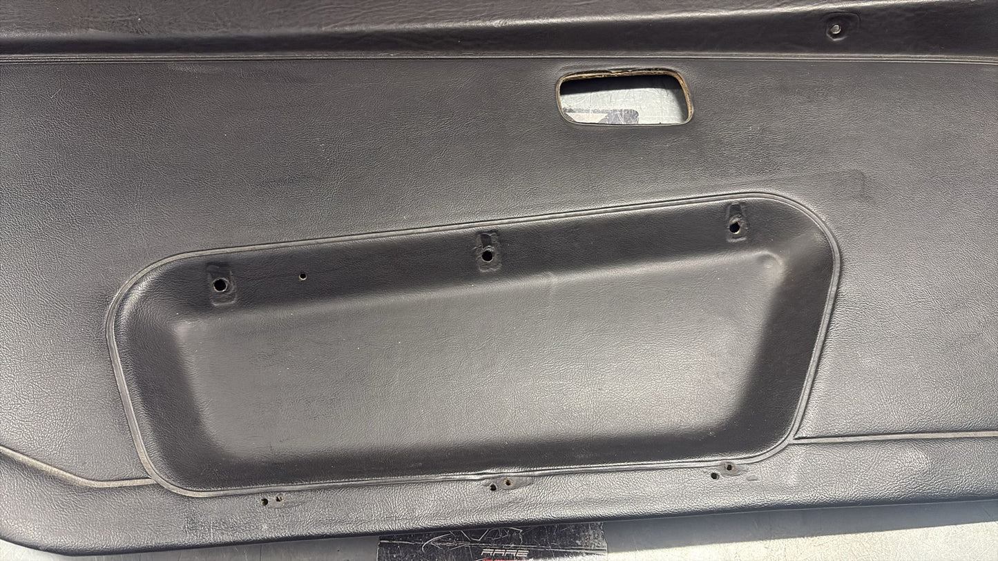 Porsche 924 / 944 Pair of early electric door cards, LHD 477867012 / 477867011