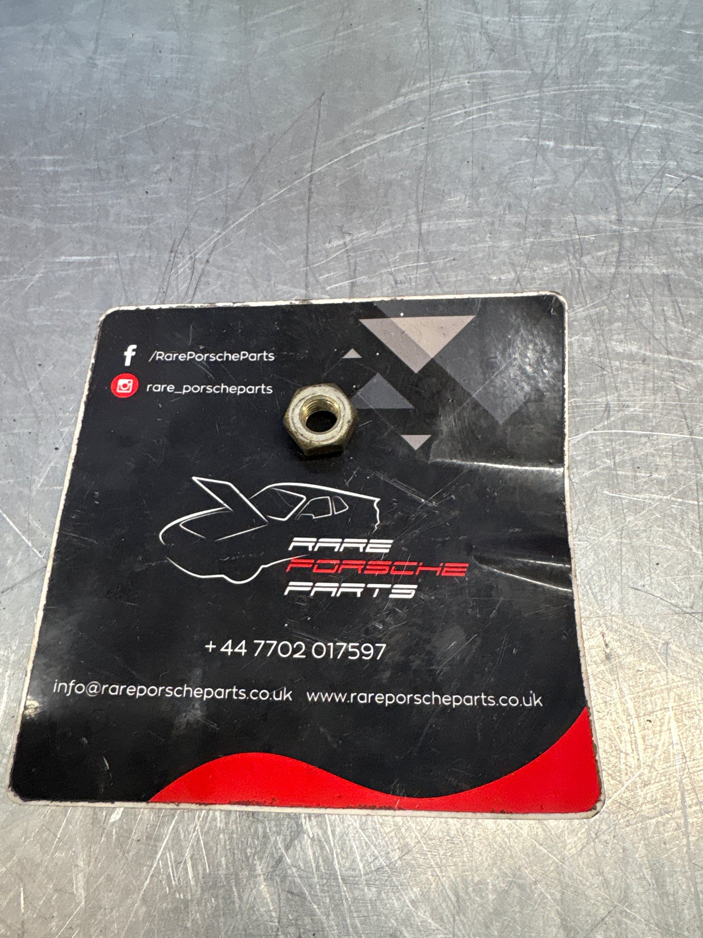 Porsche 924/944 lock nut, used N0221492