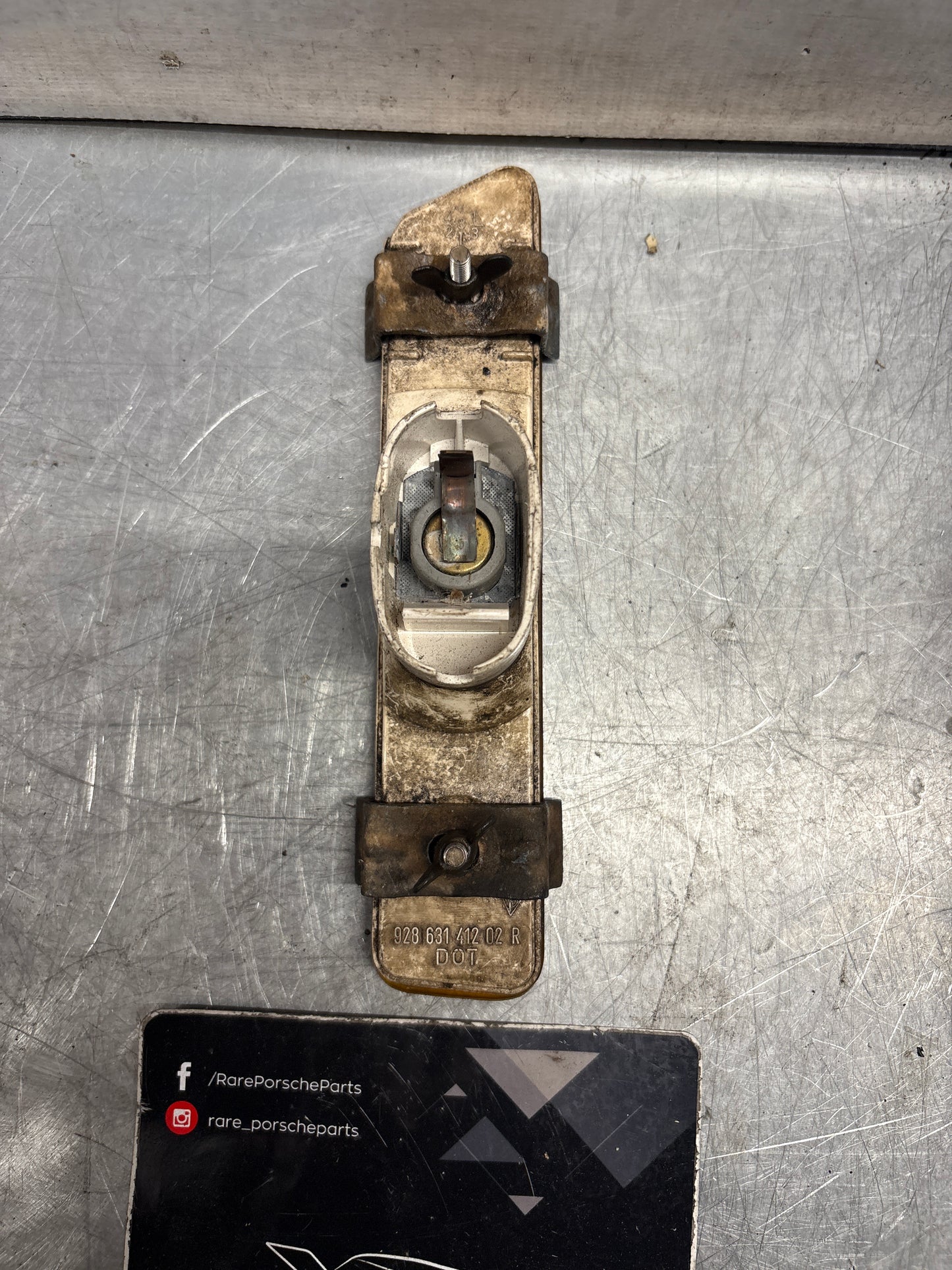 Porsche 928 Front right sidemarker, used 92863141202
