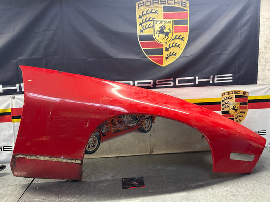 Porsche 928 S4 GT front right wing, used, 92850301211