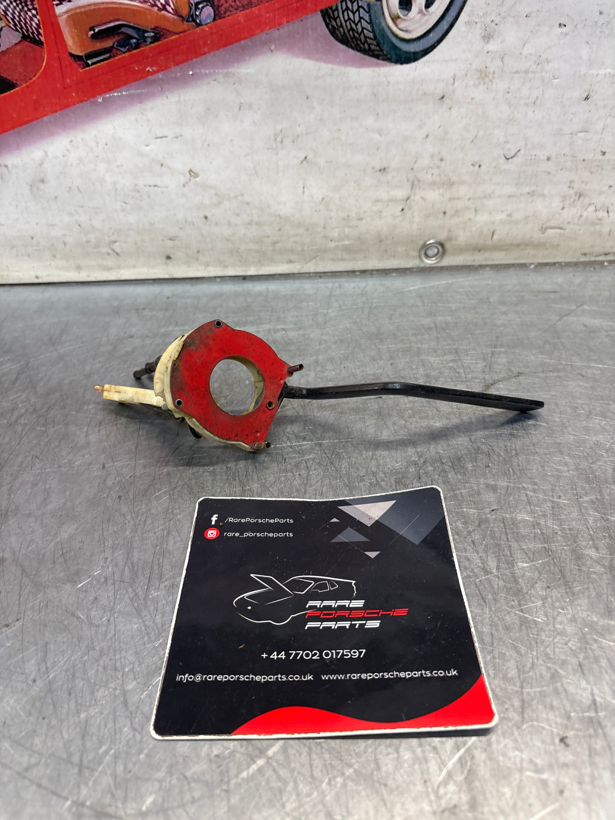 Porsche 914 steering coloumn wiper switch, used 91461391515