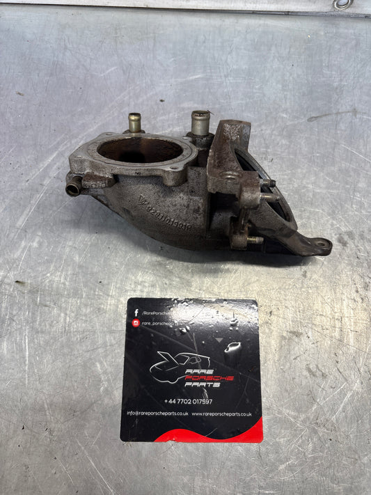 Porsche 928 throttle valve body housing, used 9281101991R