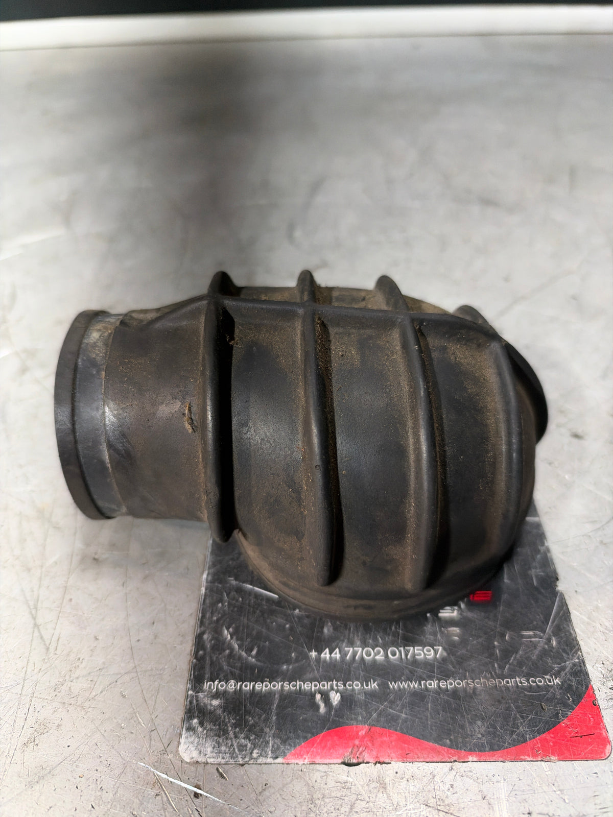 Porsche 924 Turbo Air intake rubber pipe, 93111035800, Spares or Repairs