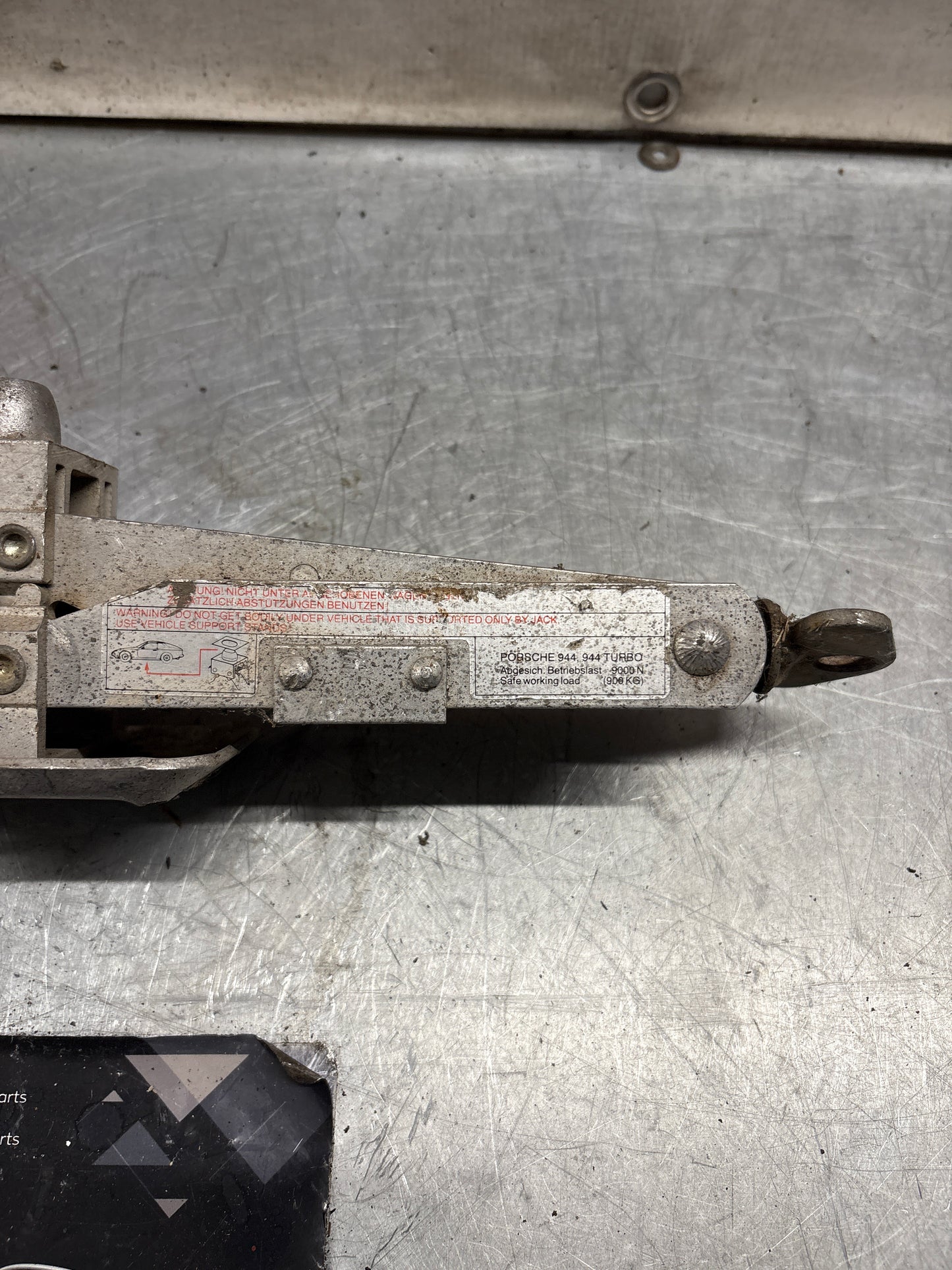 Porsche 944 / 944 Turbo spare tire jack lift, used