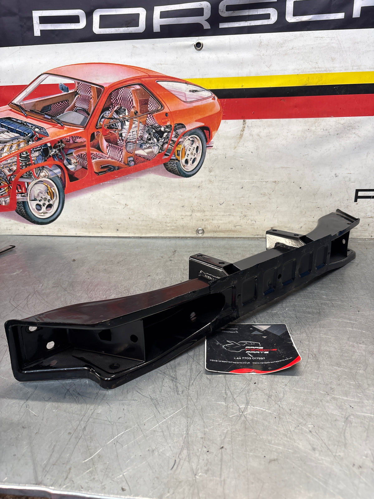Porsche 924 engine cross member, refurbished 477407321J