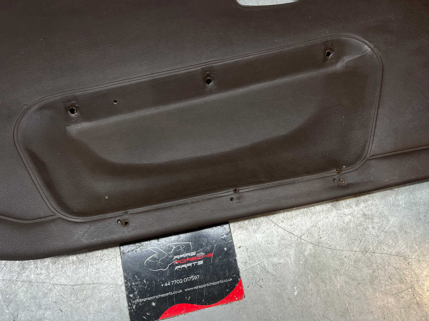 Porsche 924/944 early Porsche brown door card used condition left side, Rhd, 478867011