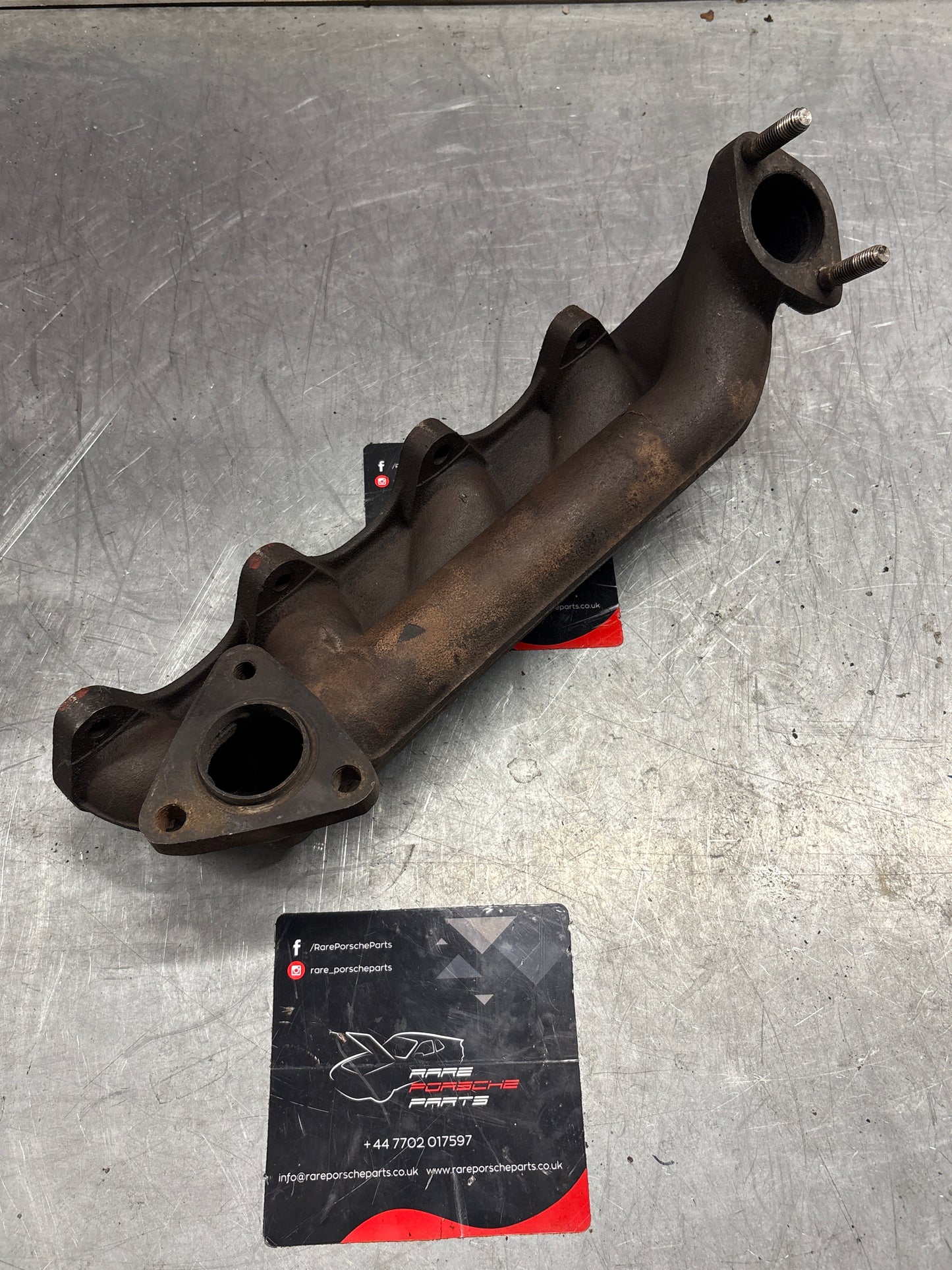 Porsche 924 Turbo exhaust manifold, used 9311115940R