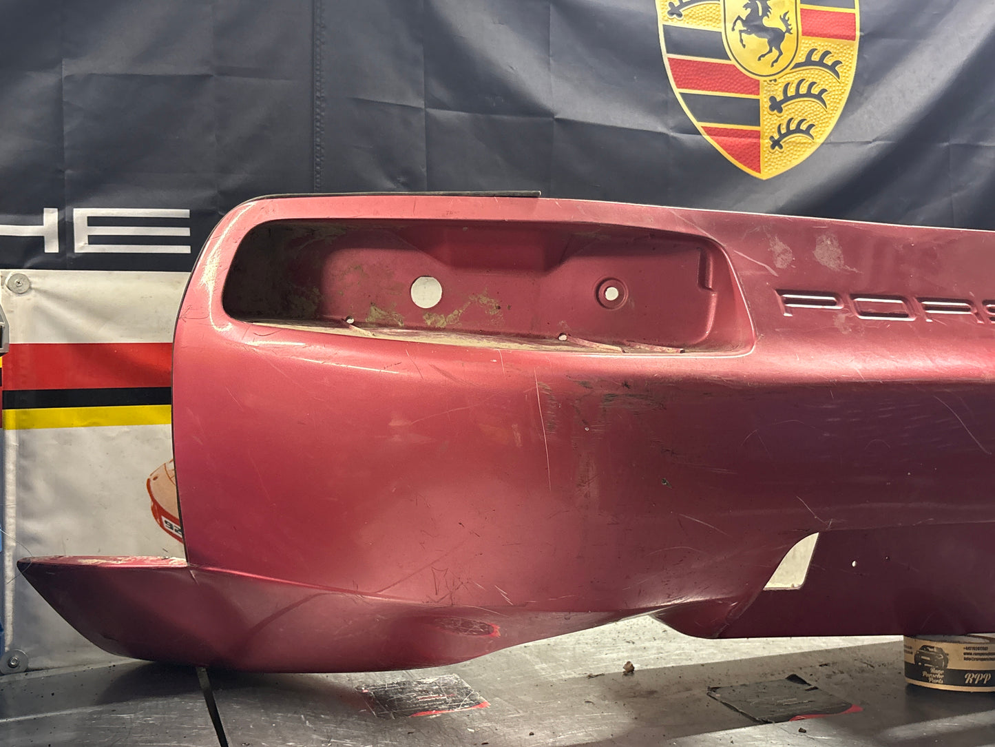 Porsche 928 S/S4 rear bumper, used 92850512320